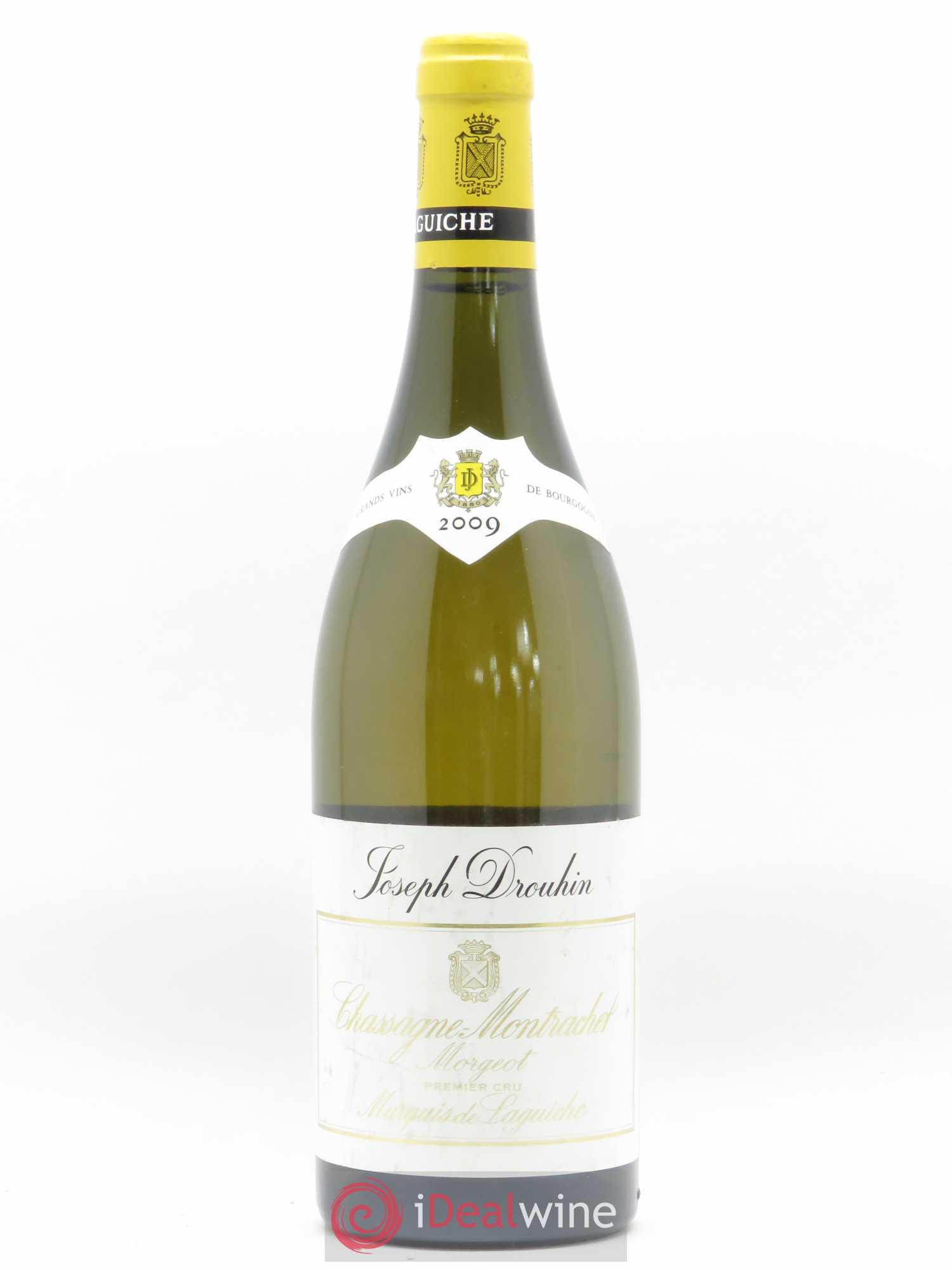 Chassagne-Montrachet 1er Cru Morgeot - Marquis de Laguiche Joseph Drouhin 2009 - Lot de 1 bouteille - 0