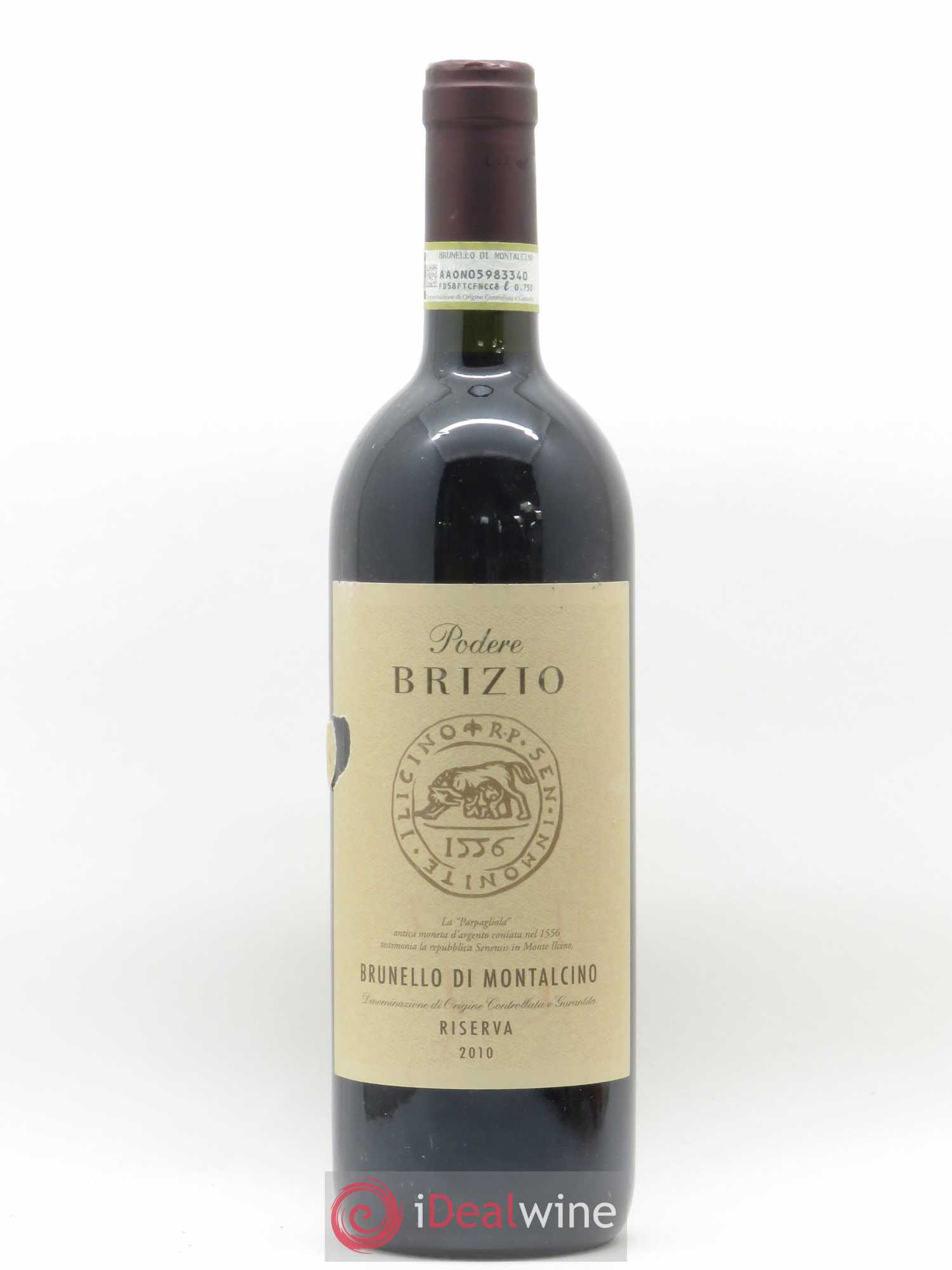 Brunello di Montalcino Podere Brizio Riserva 2010 - Lot de 1 bouteille - 0