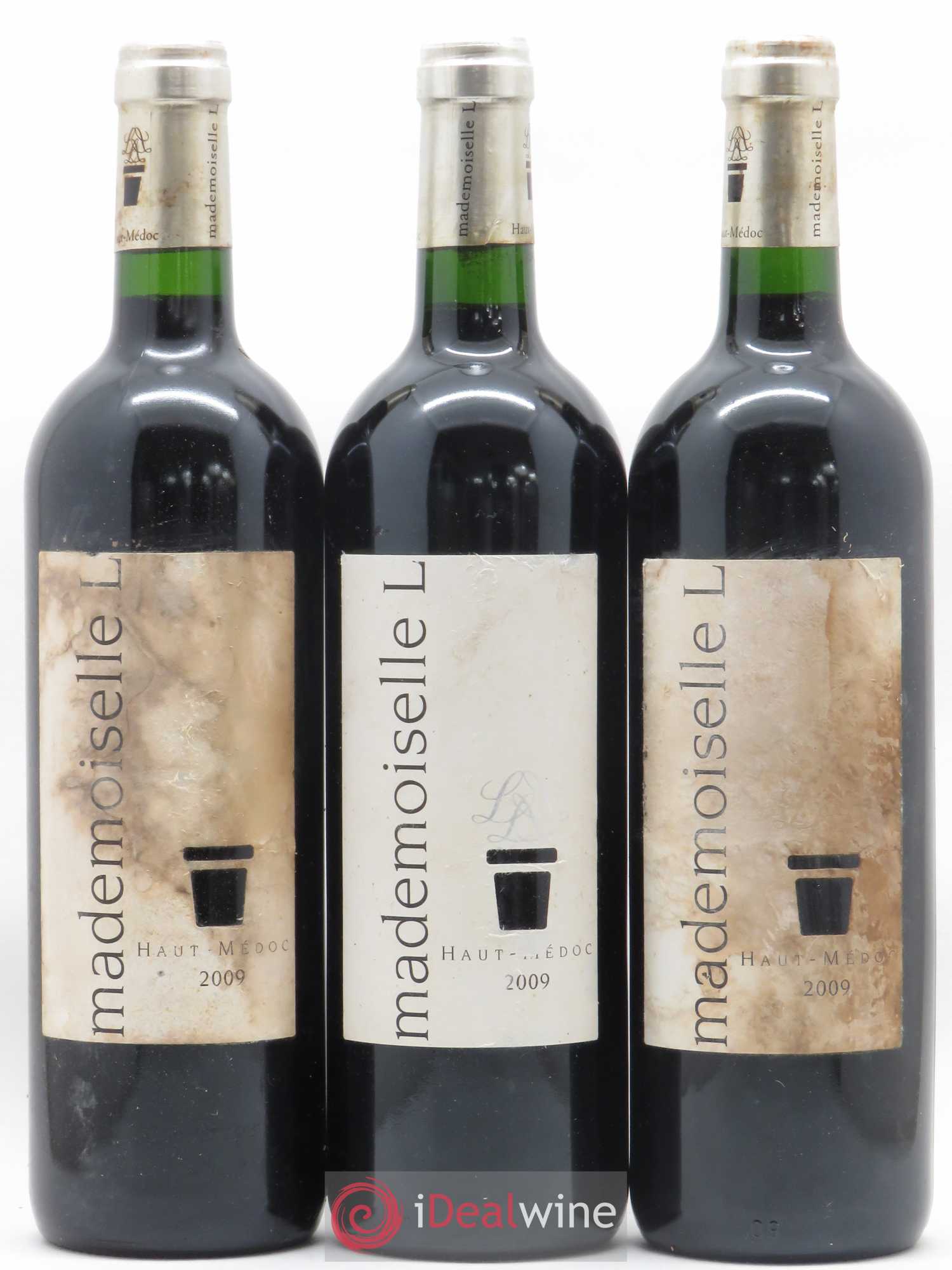 Mademoiselle L 2009 - Lot de 3 bouteilles - 0