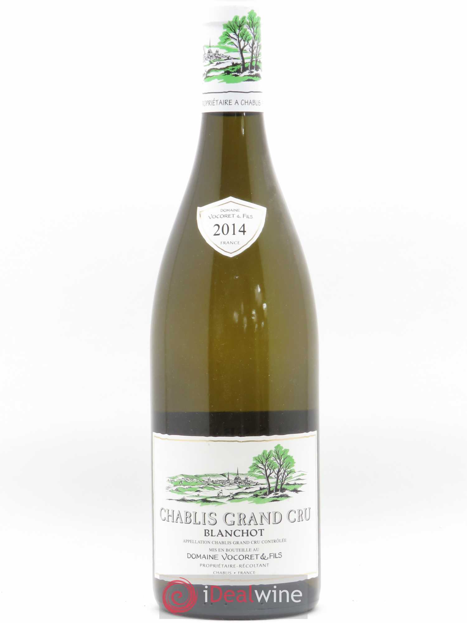 Chablis Grand Cru Blanchot Vaucoret 2014 - Posten von 1 Flasche - 0