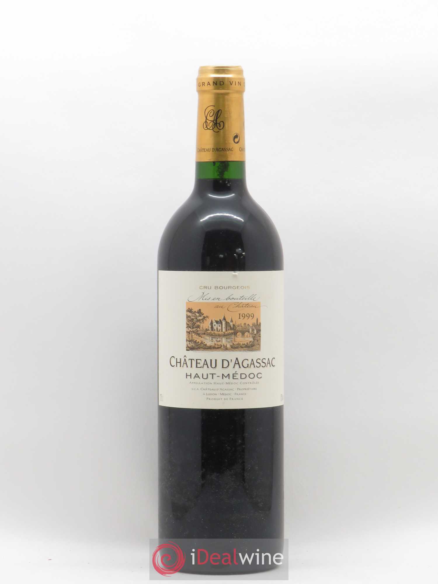 Château d' Agassac Cru Bourgeois 1999 - Lot de 1 bouteille - 0