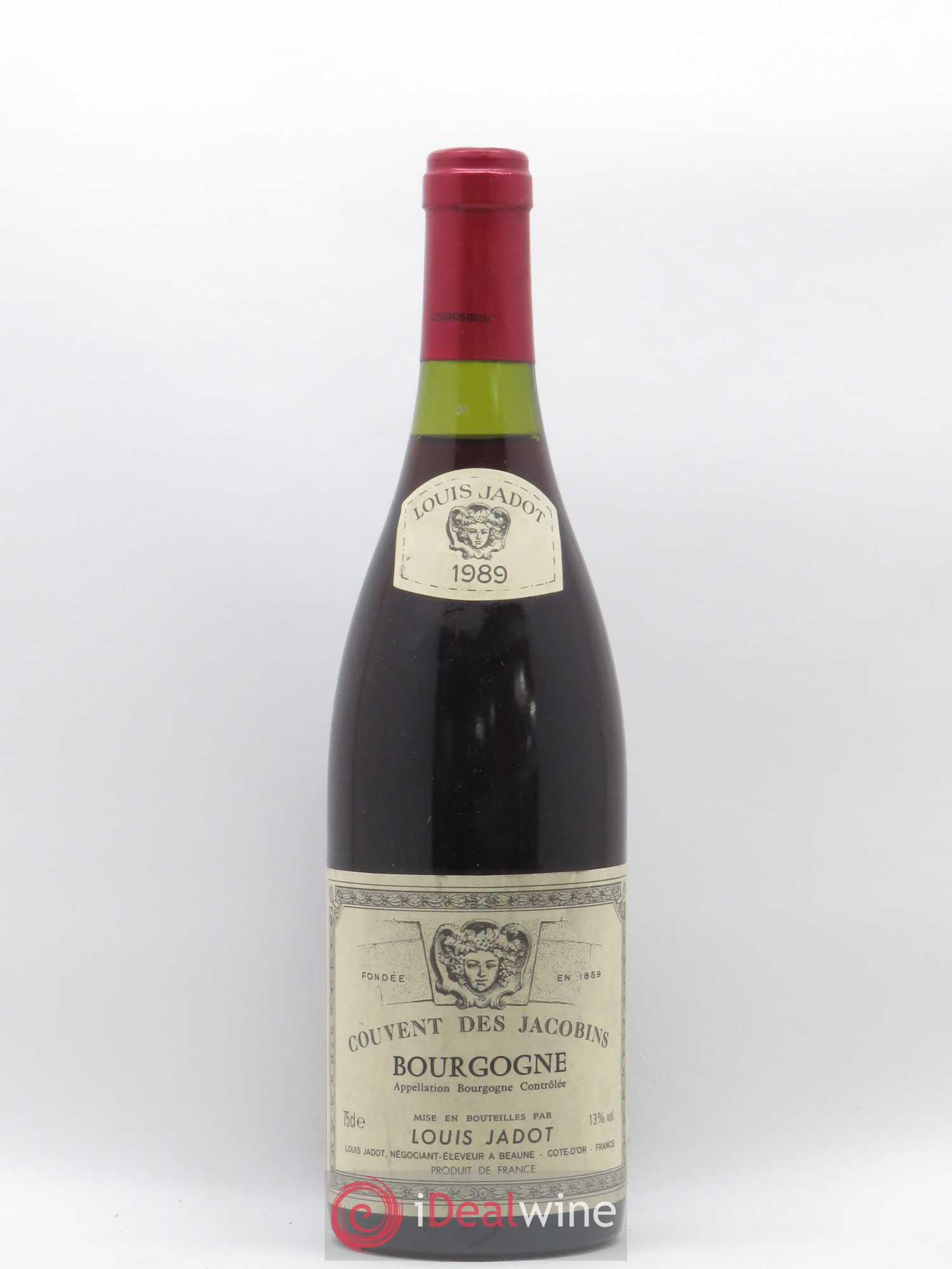 Bourgogne Couvent des Jacobins Louis Jadot 1989 - Posten von 1 Flasche - 0