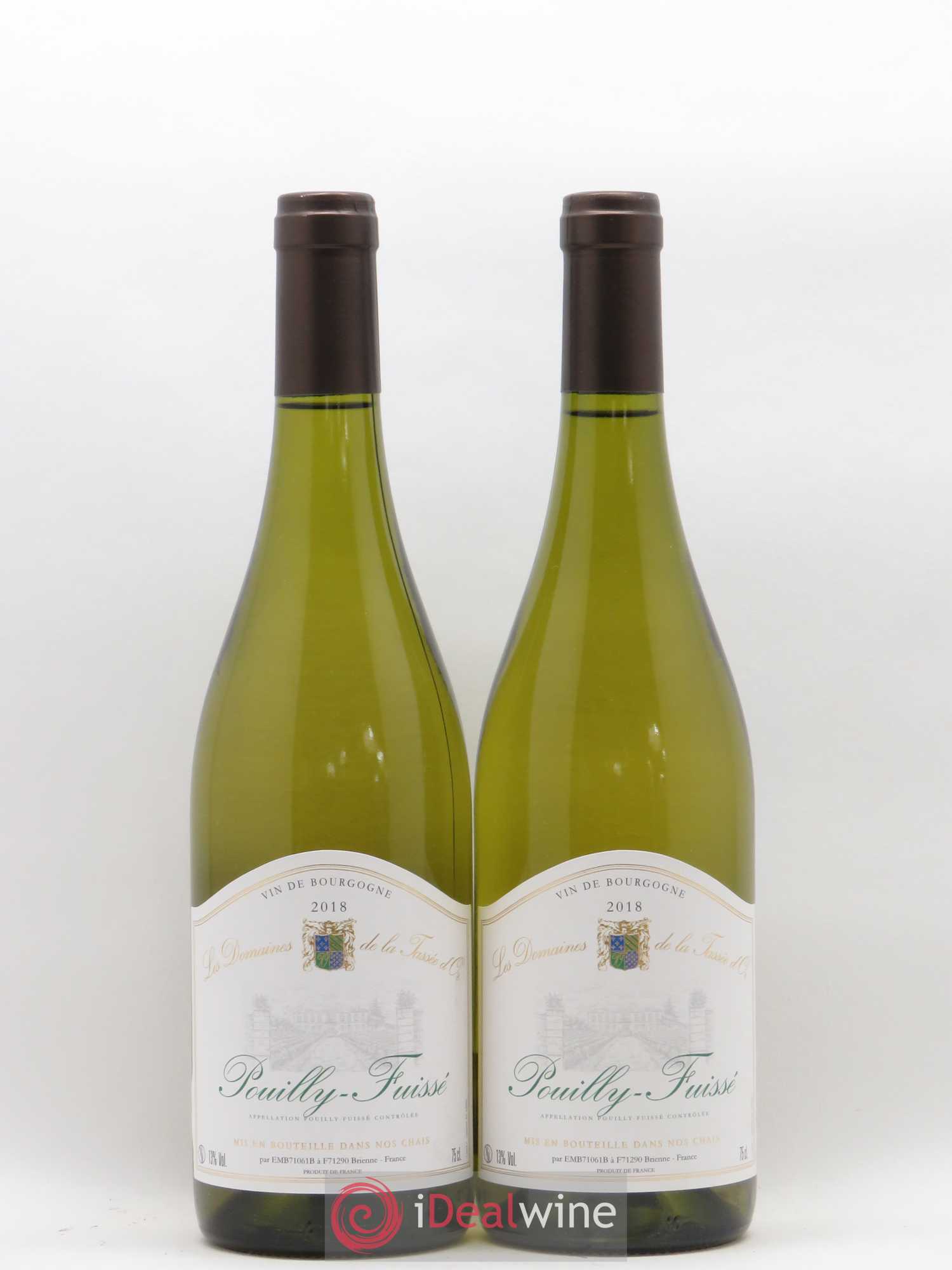 Pouilly-Fuissé Domaine de La Tassée d'Or 2018 - Posten von 2 Flaschen - 0