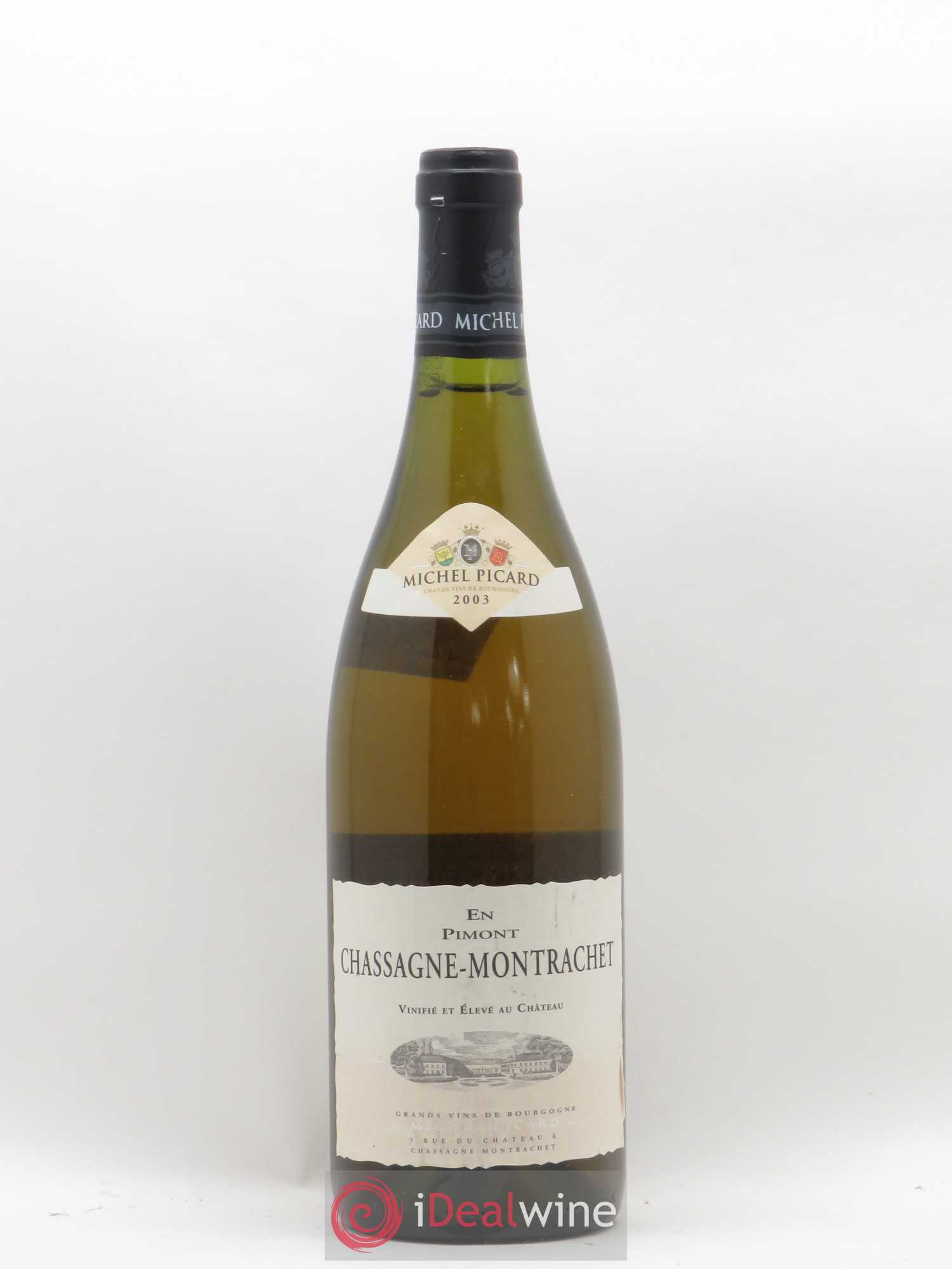 Chassagne-Montrachet En Pimont Michel Picard 2003 - Posten von 1 Flasche - 0