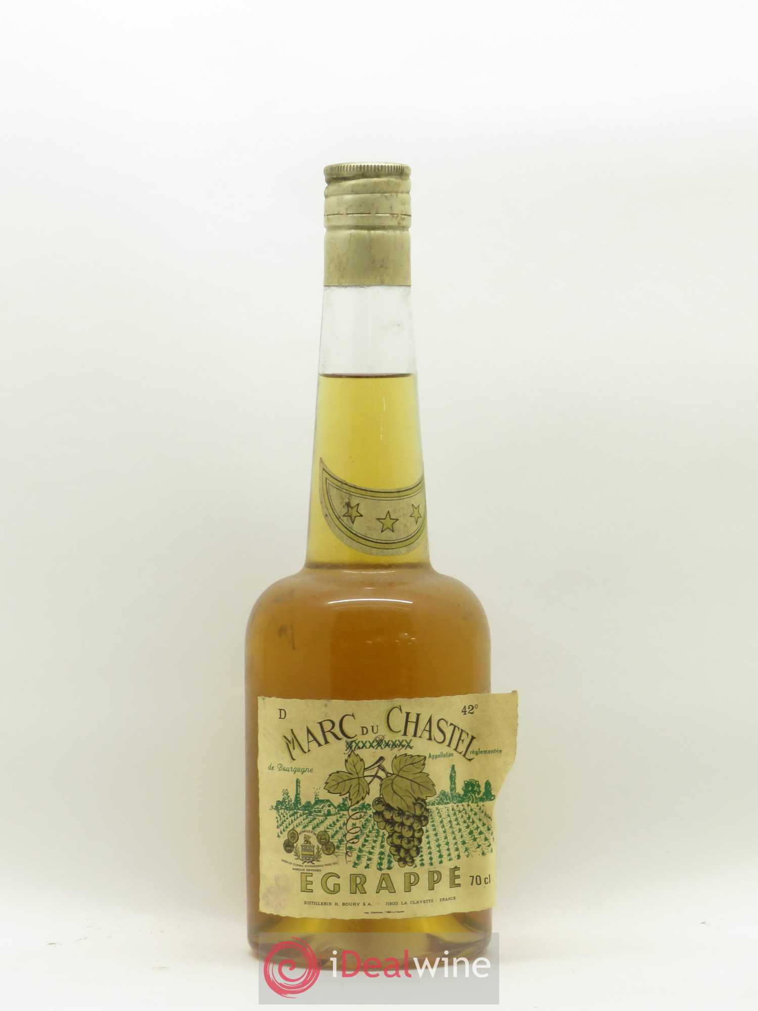 Marc de Bourgogne Marc du Chastel Bouhy Egrappé (sans prix de réserve) (sans prix de réserve) - Posten von 1 Flasche - 0