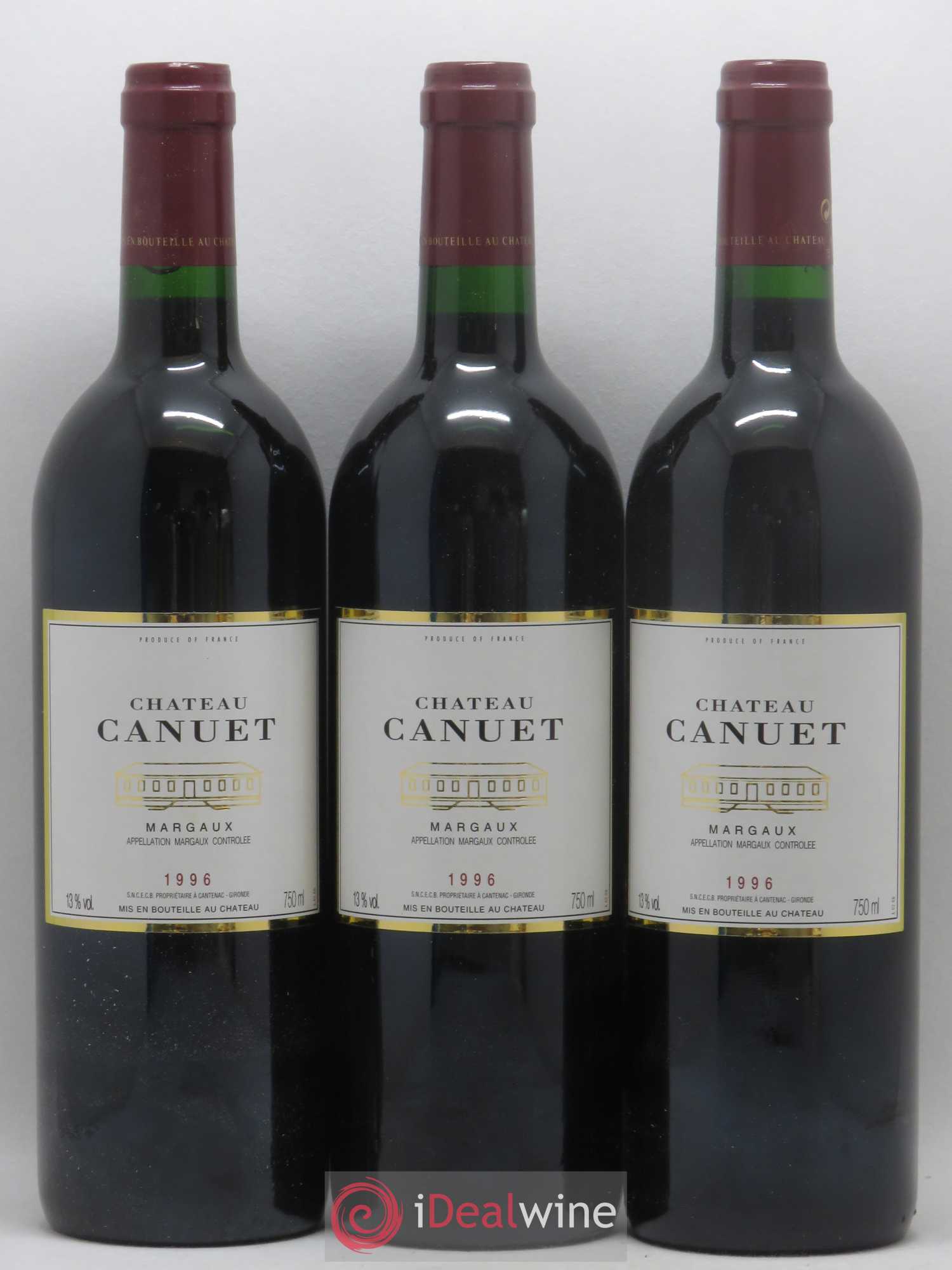 Château Canuet (sans prix de réserve) 1996 - Lot de 6 bouteilles - 2