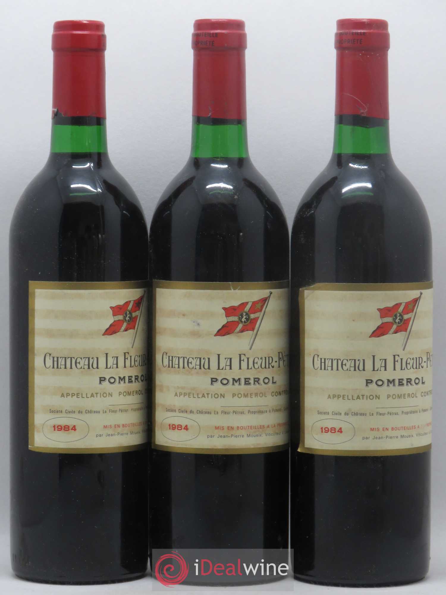 Château la Fleur Petrus 1984 - Lot de 3 bouteilles - 1