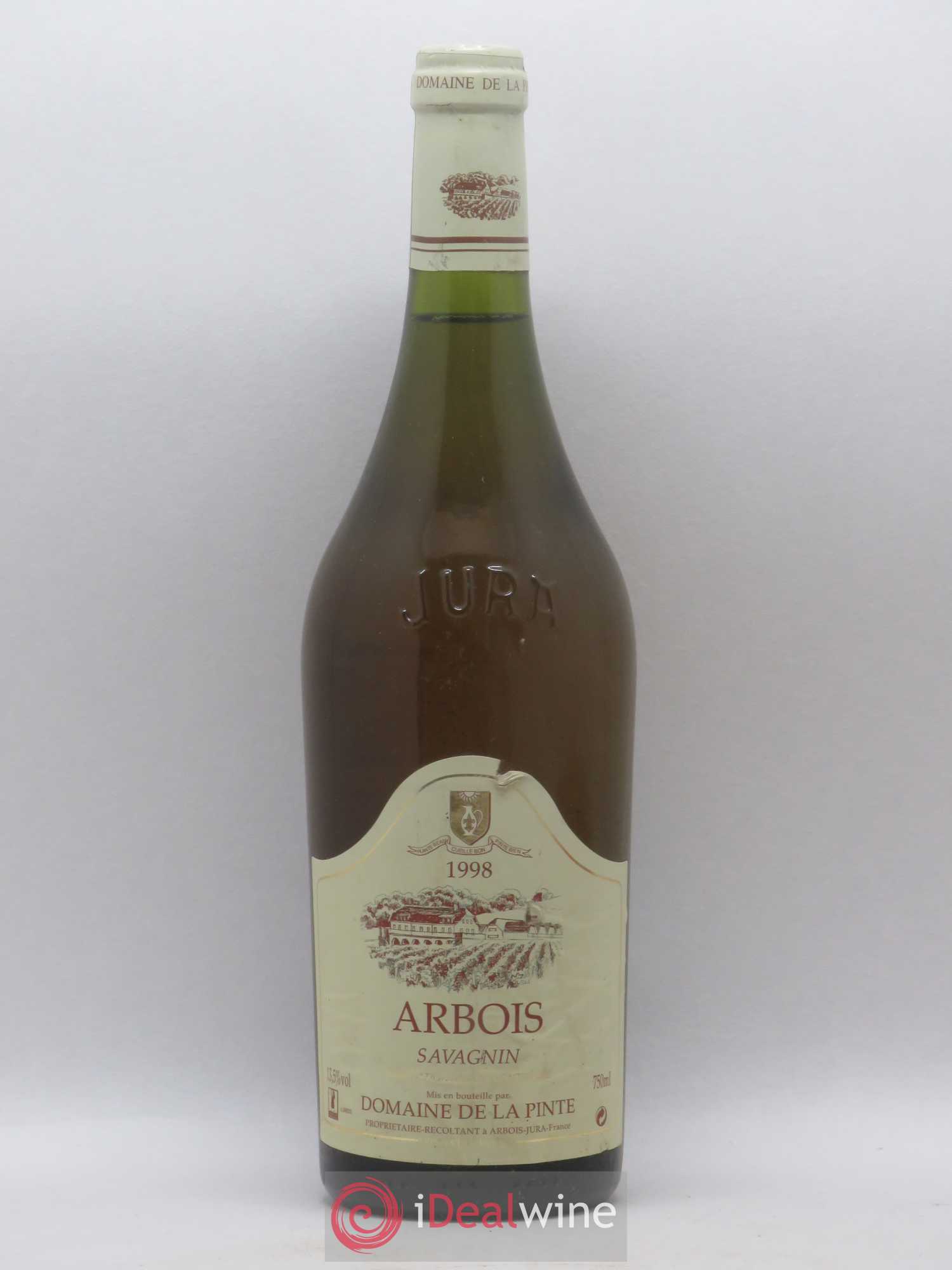 Arbois Savagnin domaine de La Pinte 1998 - Posten von 1 Flasche - 0