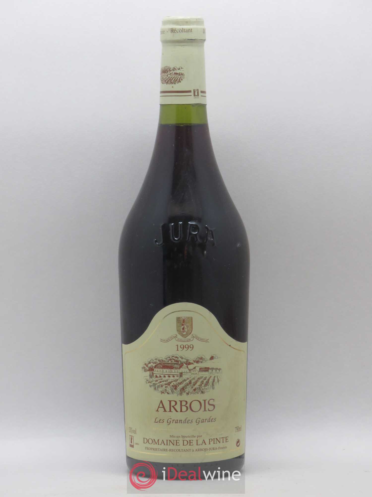 Arbois Les Grandes Gardes Domaine de La Pinte 1999 - Posten von 1 Flasche - 0