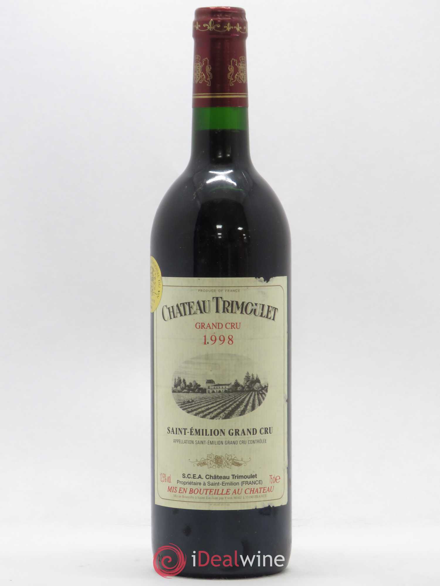 Château Trimoulet 1998 - Lot de 1 bouteille - 0