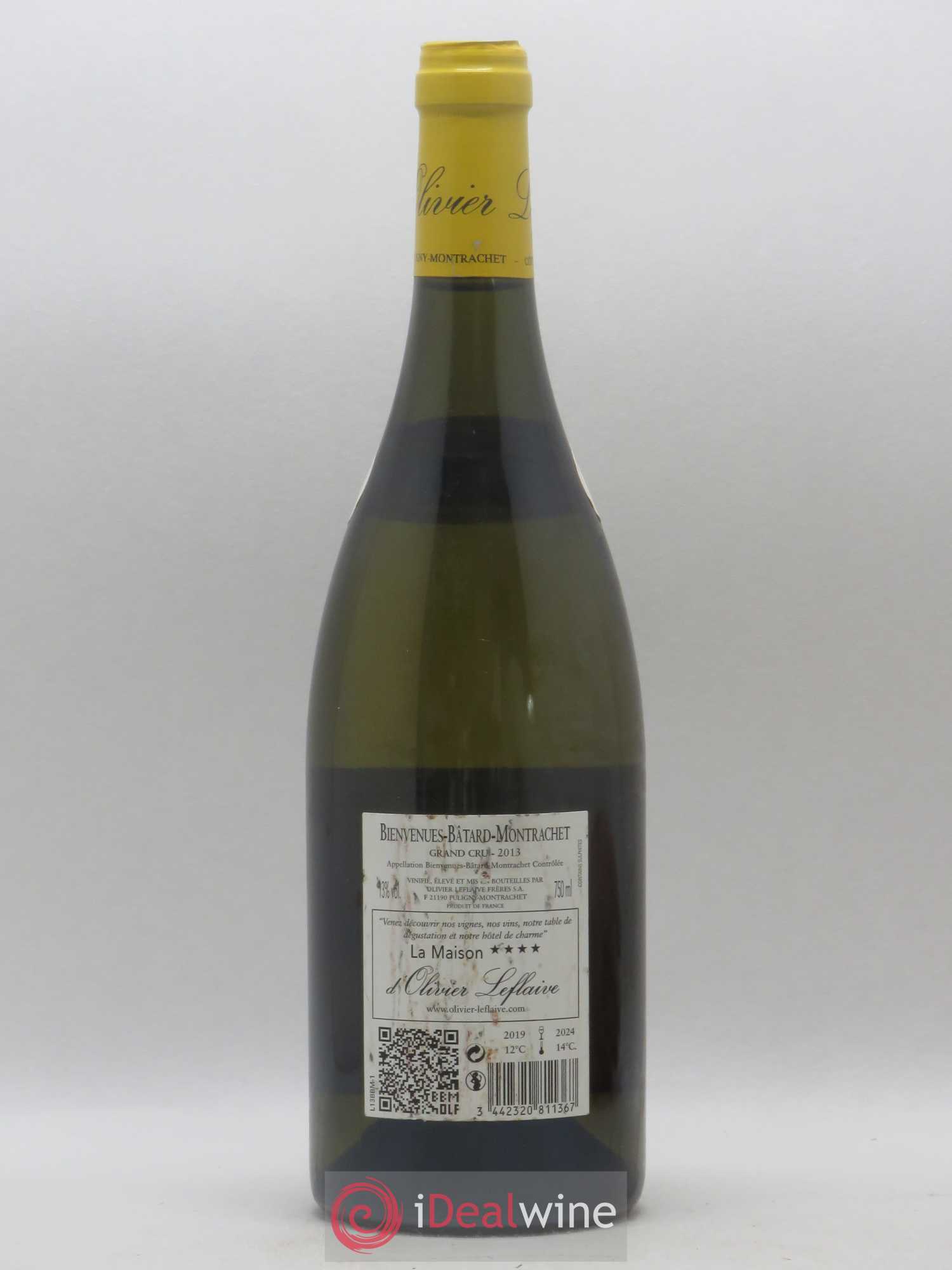 Bienvenues-Bâtard-Montrachet Grand Cru Olivier Leflaive 2013 - Lot de 1 bouteille - 1