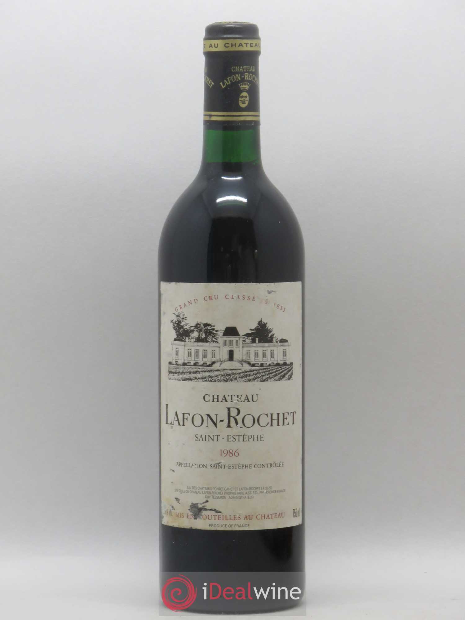 Château Lafon Rochet 4ème Grand Cru Classé 1986 - Lot de 1 bouteille - 0
