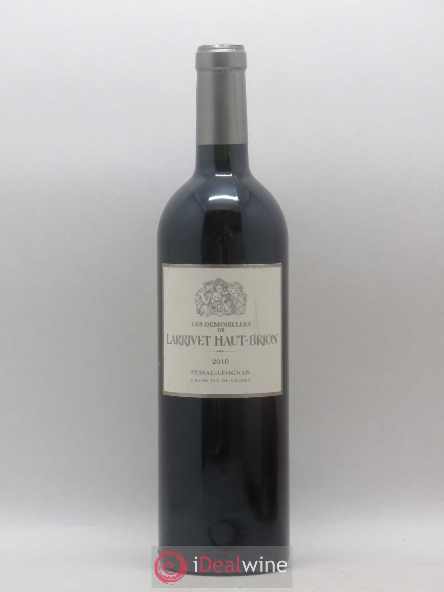 Pessac-Léognan Les Demoiselles de Larrivet Haut Brion 2010 - Posten von 1 Flasche - 0