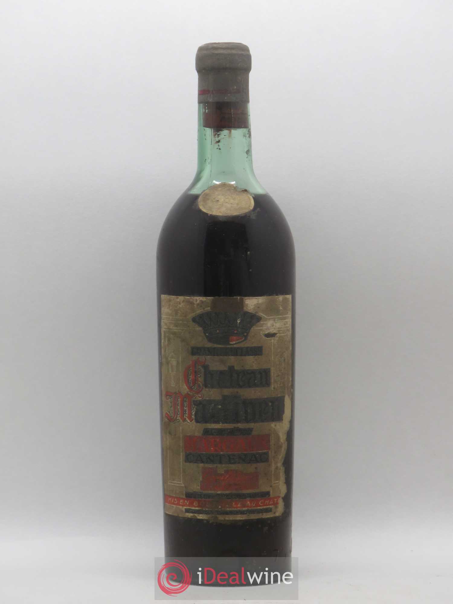 Château Martinens Cru Bourgeois 1943 - Lot de 1 bouteille - 0