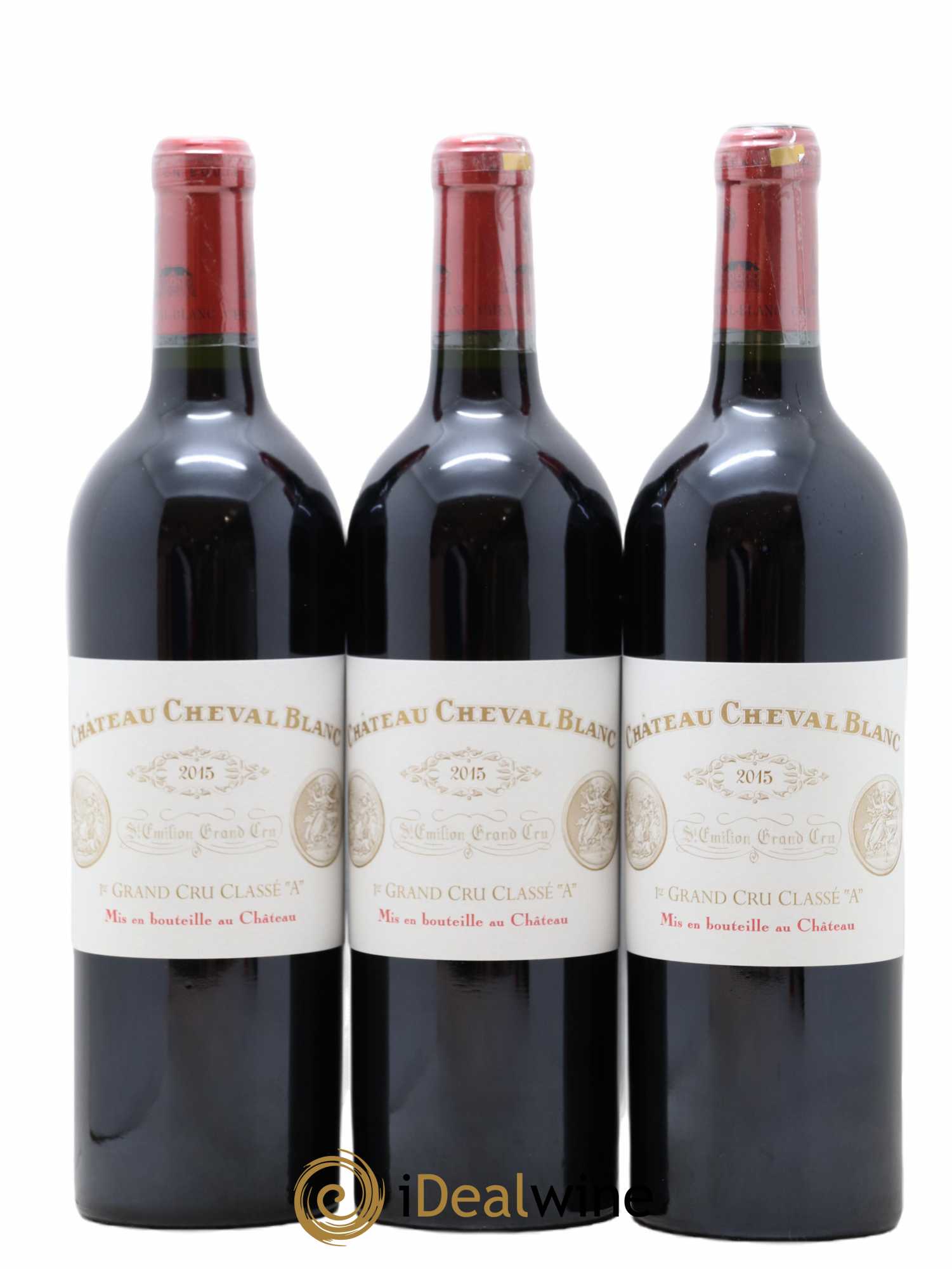 Château Cheval Blanc 1er Grand Cru Classé A 2015 - Lot de 6 bouteilles - 1