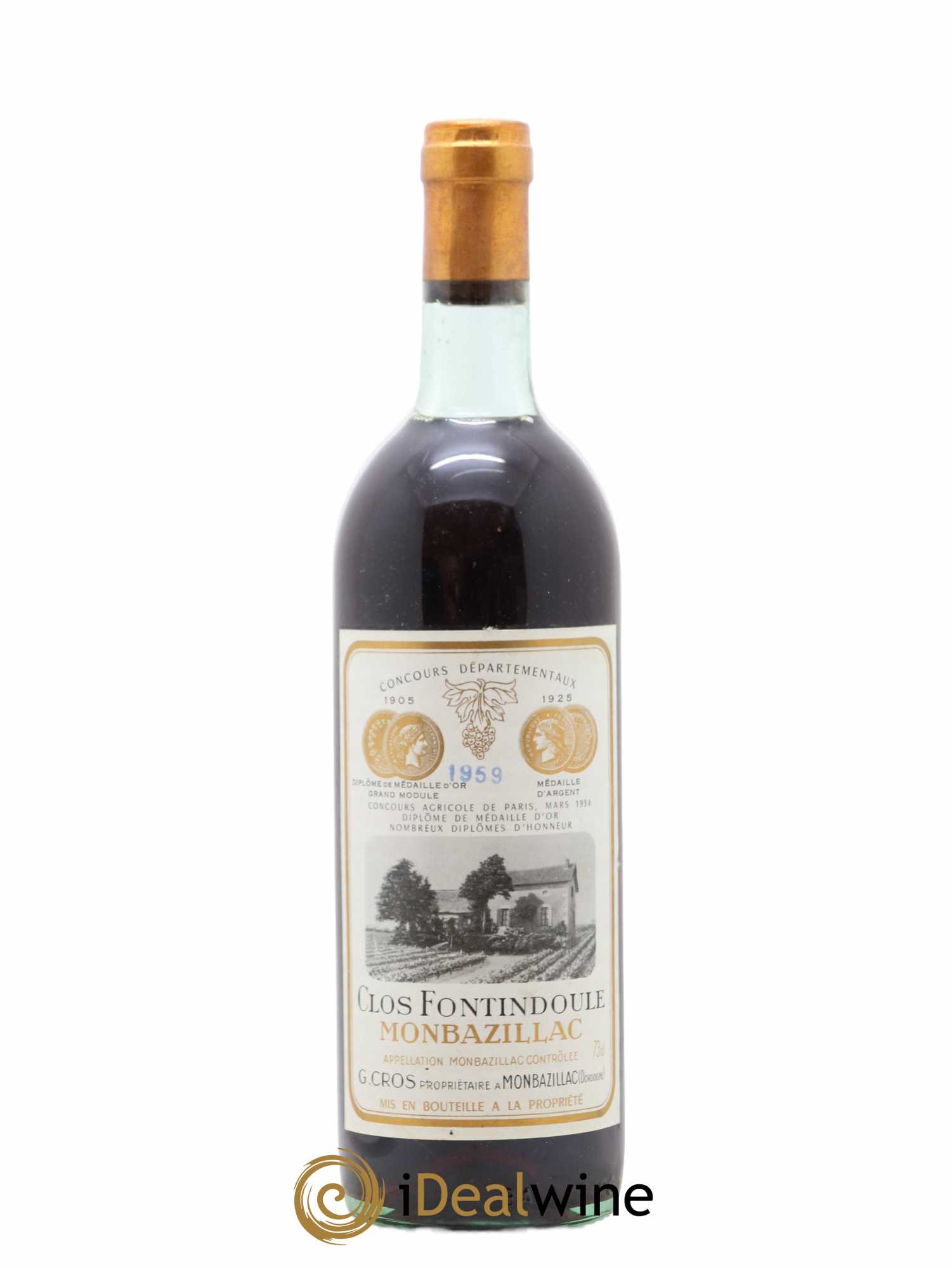 Monbazillac Fontindoule 1959 - Lotto di 1 bottiglia - 0
