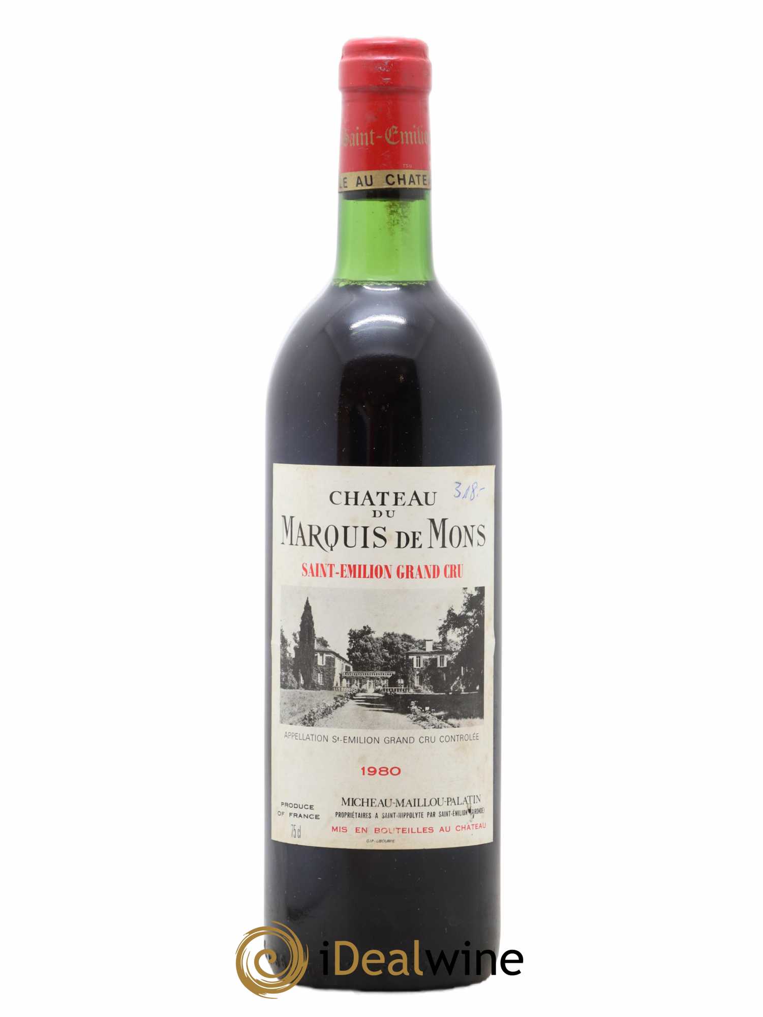 Marquis de Mons (sans prix de réserve) 1980 - Lot de 1 bouteille - 0