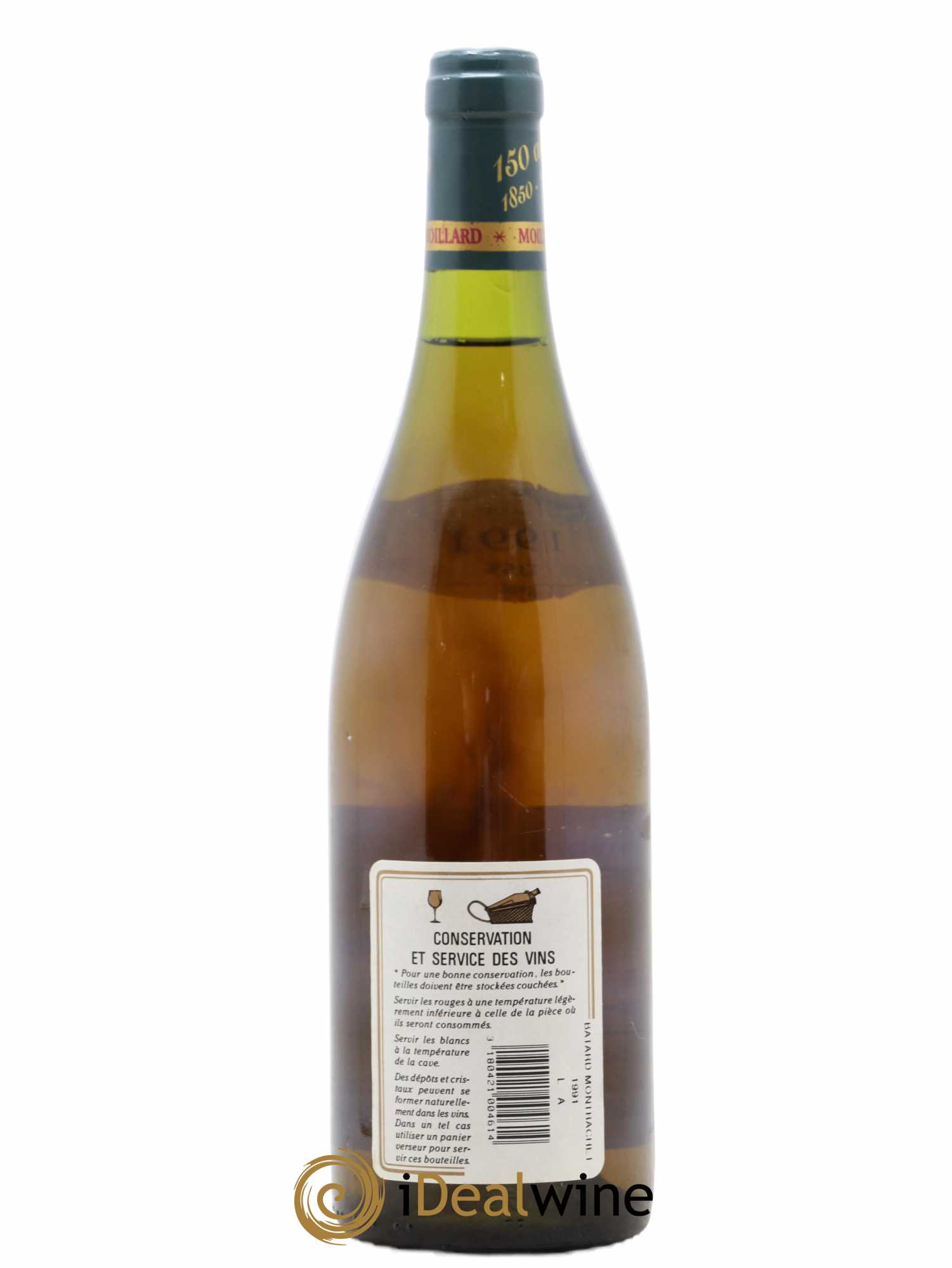 Bâtard-Montrachet Grand Cru Moillard 1991 - Lot de 1 bouteille - 1