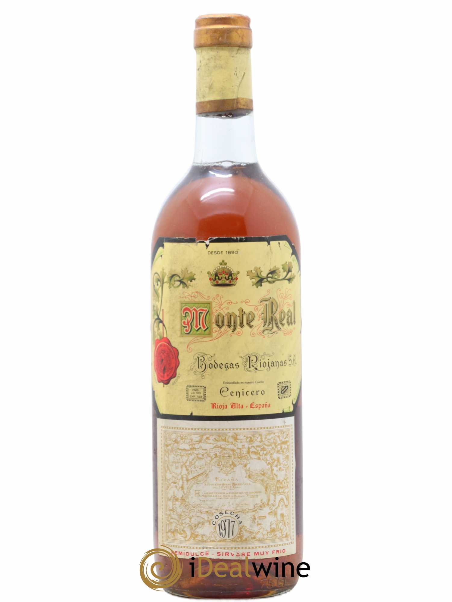 Rioja DOCA Demi-doux Monte Real 1977 - Lotto di 1 bottiglia - 0