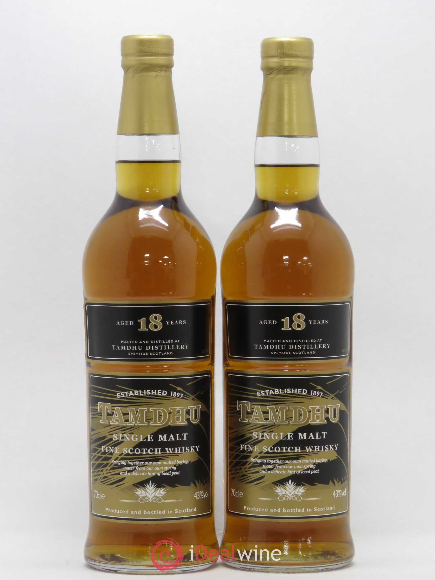 Whisky Tamdhu Single Malt 18 ans d'âge - Posten von 2 Flaschen - 0
