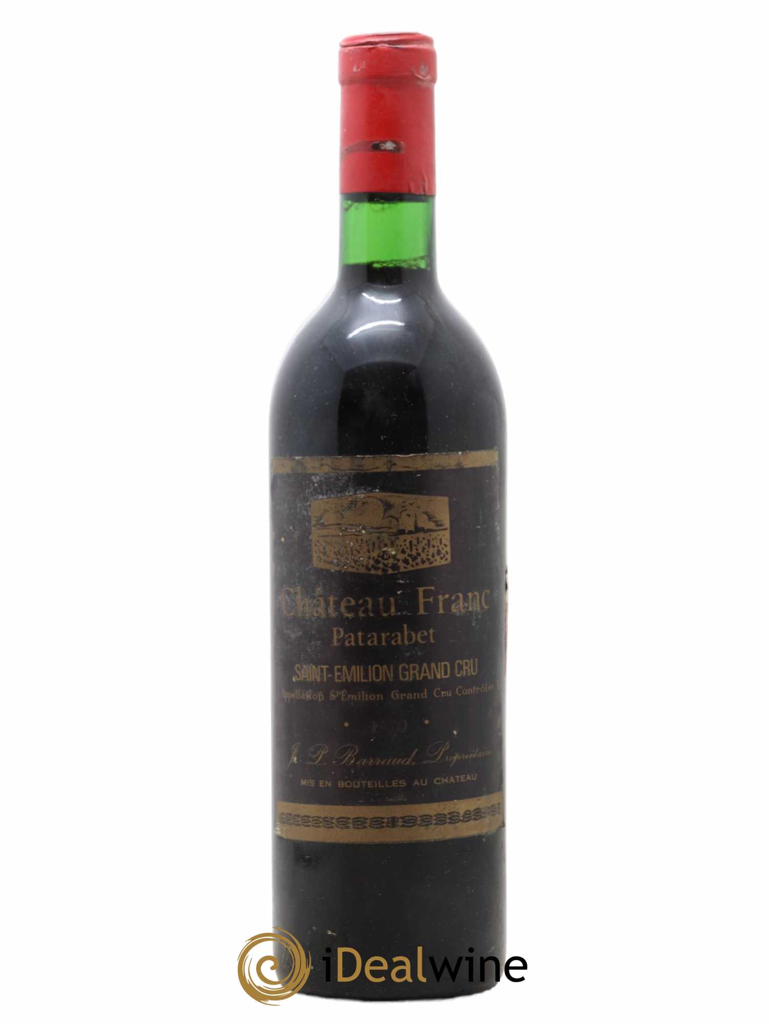 Saint-Émilion Grand Cru Château Franc Patarabet 1970 - Posten von 1 Flasche - 0