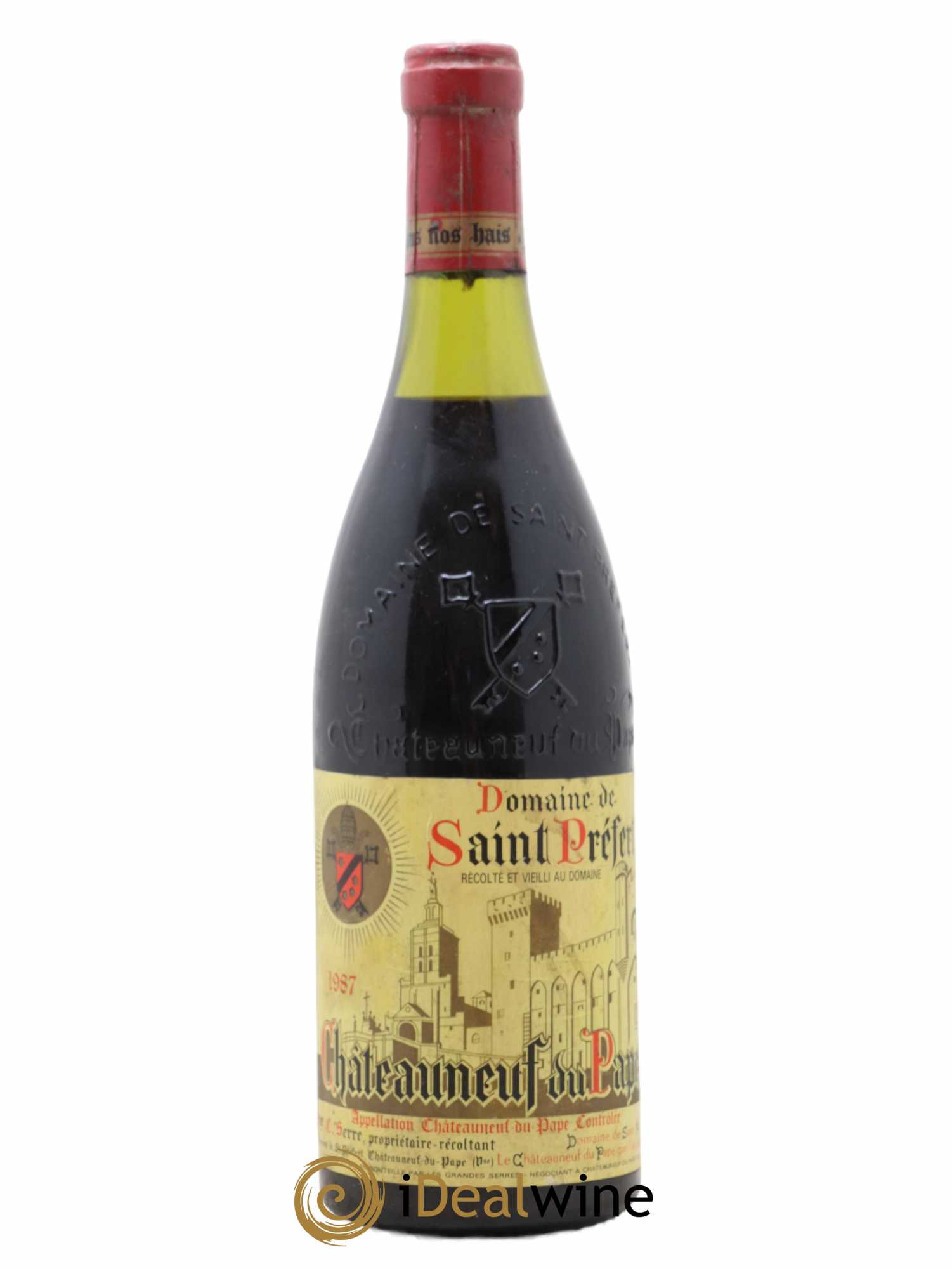 Châteauneuf-du-Pape Domaine Saint-Préfert 1987 - Lot de 1 bouteille - 0