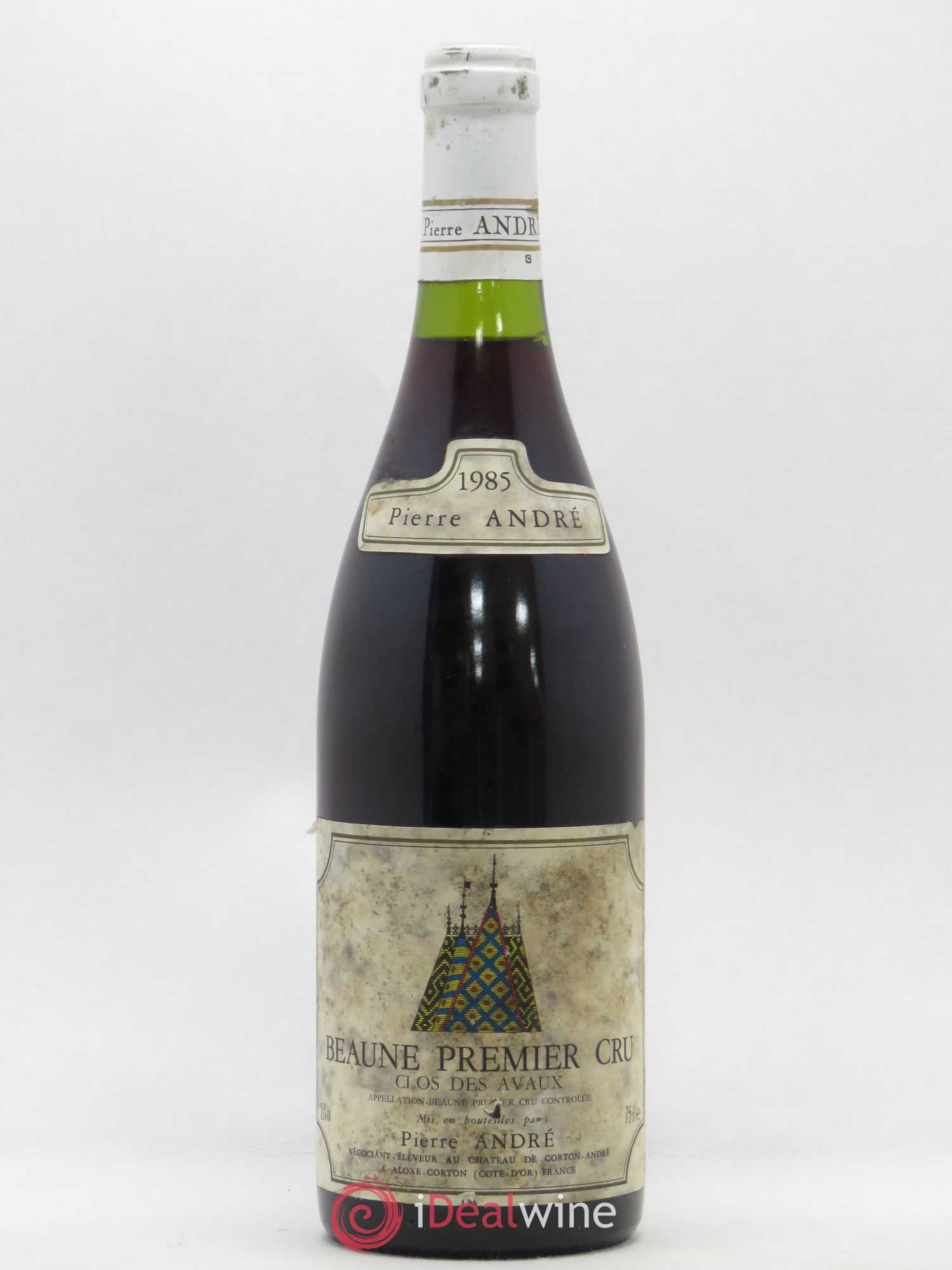 Beaune 1er Cru Pierre André Clos des Avaux 1985 - Posten von 1 Flasche - 0