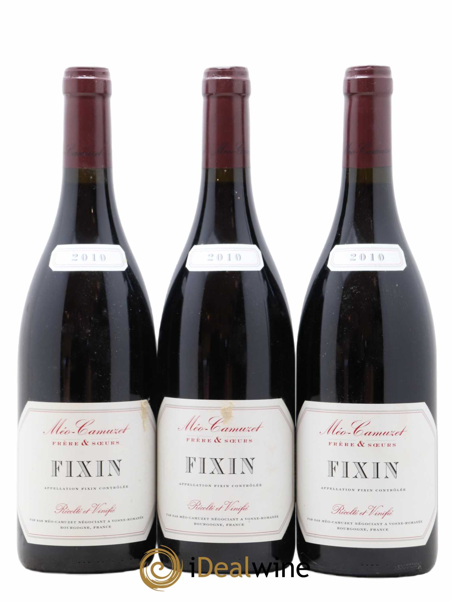 Fixin Méo-Camuzet (Frère & Soeurs) 2010 - Lot de 3 bouteilles - 0