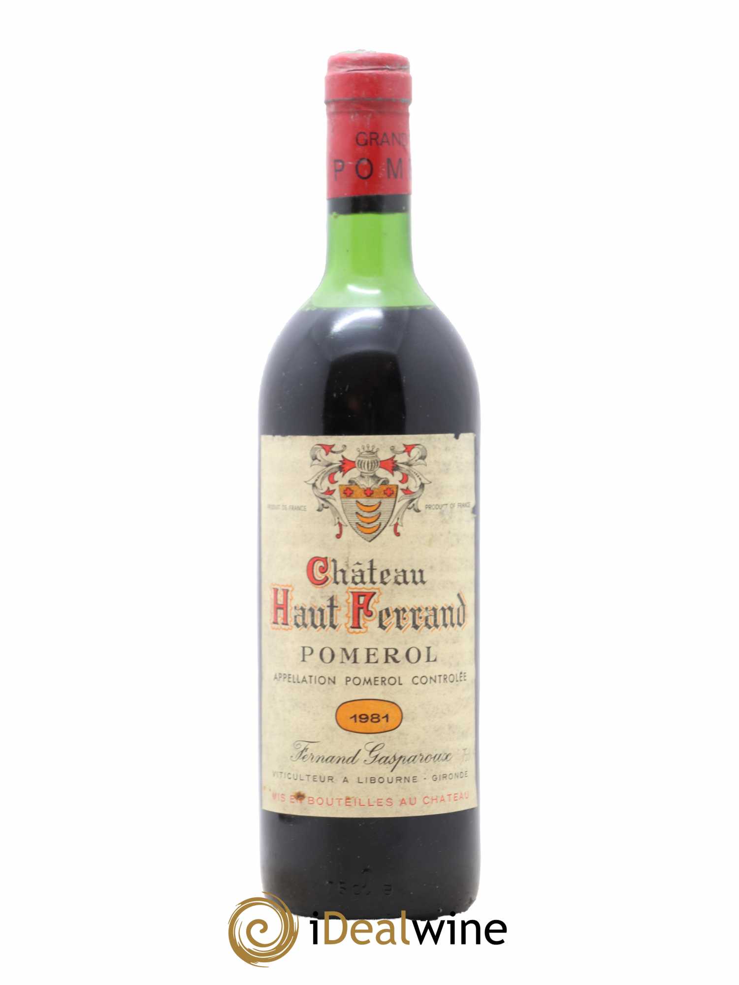 Château Haut Ferrand 1981 - Lot de 1 bouteille - 0