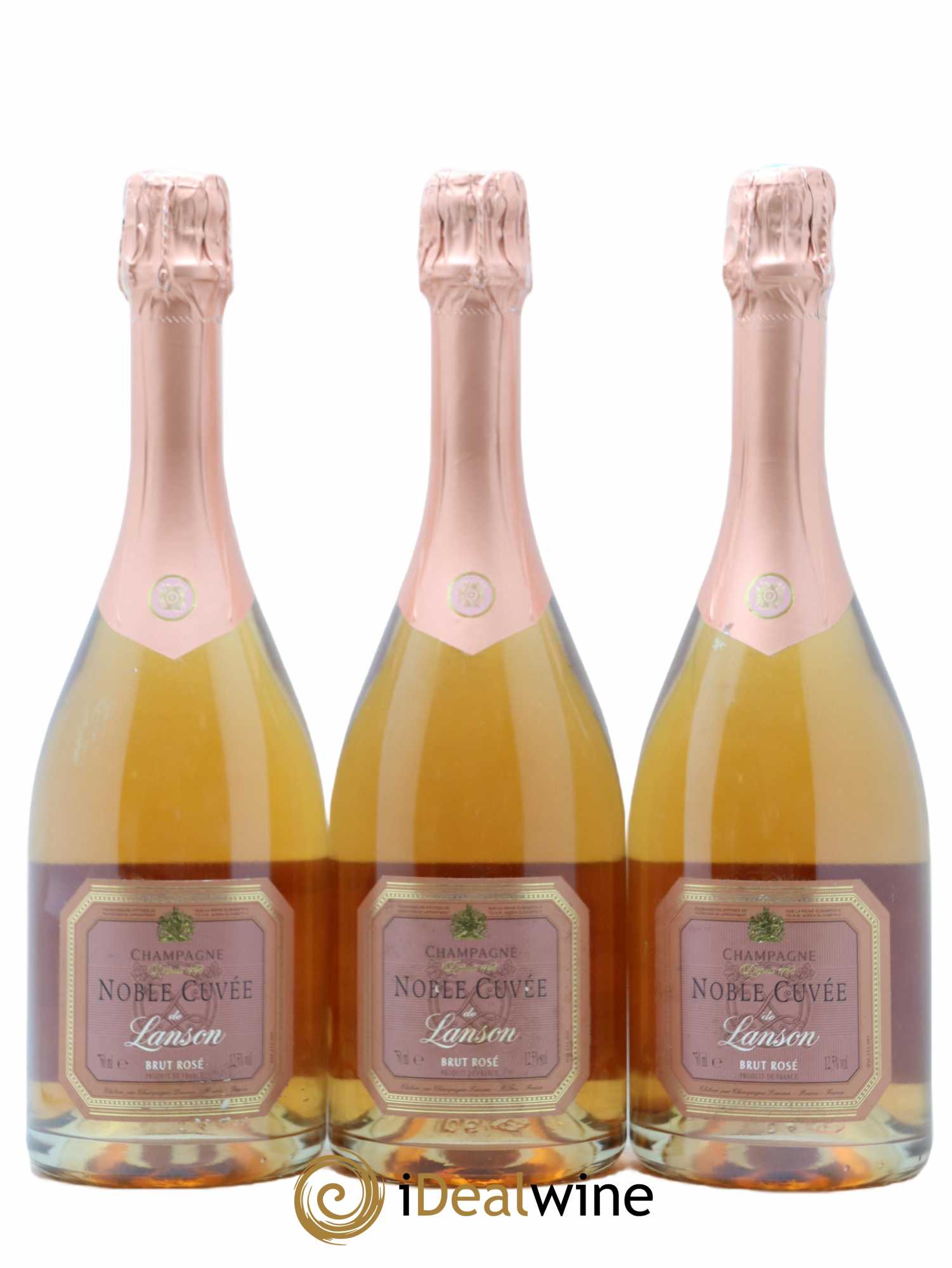 Champagne - Lanson Noble Cuvée - Lot de 3 bouteilles - 0
