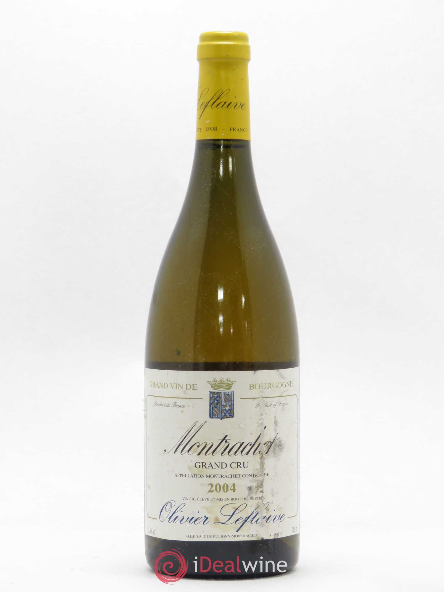 Montrachet Grand Cru Olivier Leflaive 2004 - Lot de 1 bouteille - 0
