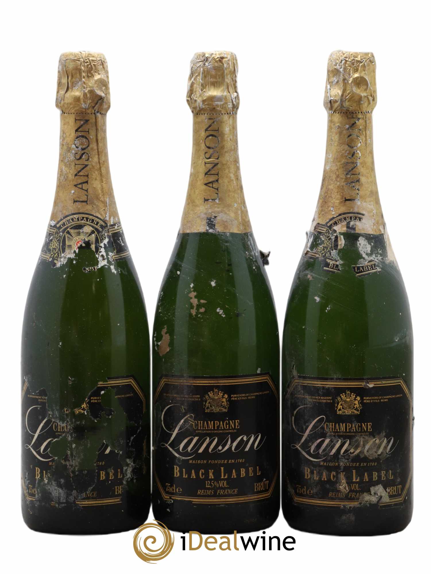 Champagne Lanson Black Label - Lot de 3 bouteilles - 0