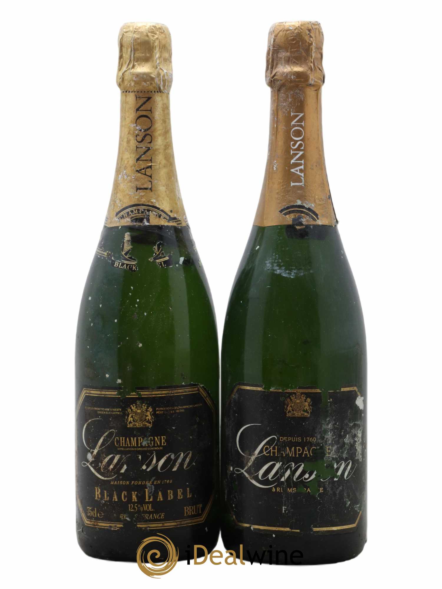 Champagne Lanson Black Label - Lot de 2 bouteilles - 0