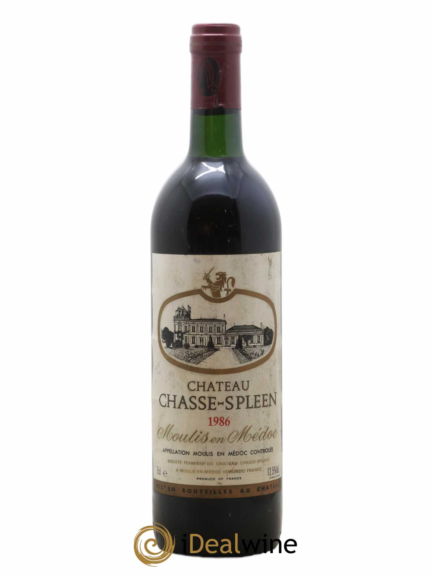 Château Chasse Spleen 1986 - Lot de 1 bouteille - 0