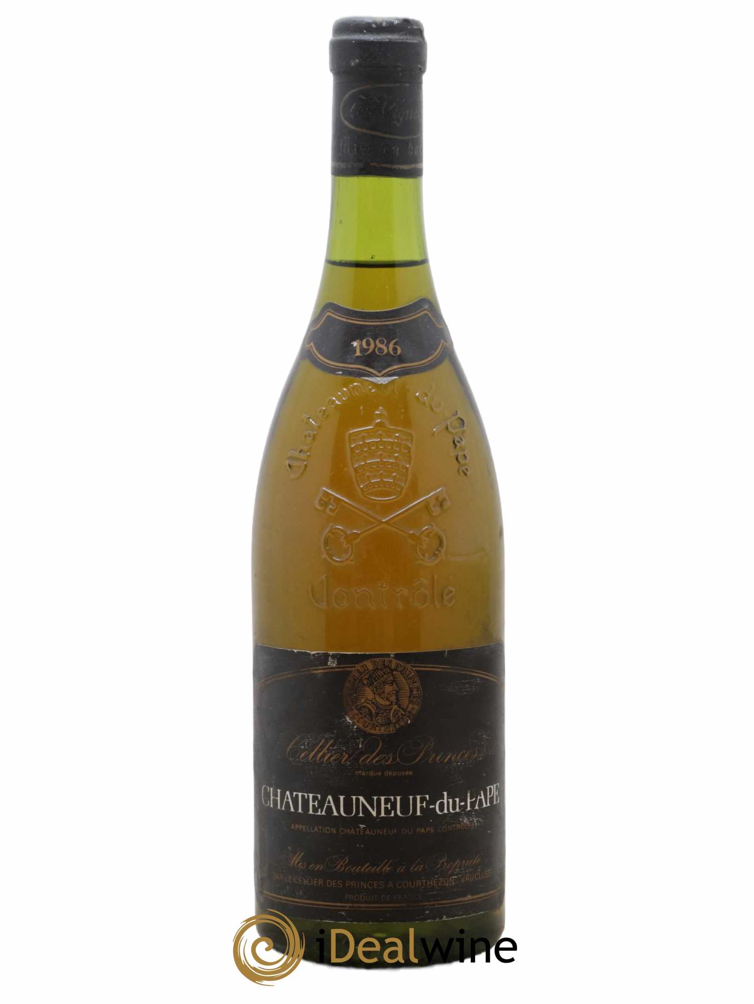 Châteauneuf-du-Pape Celliers Des Papes 1986 - Lot de 1 bouteille - 0