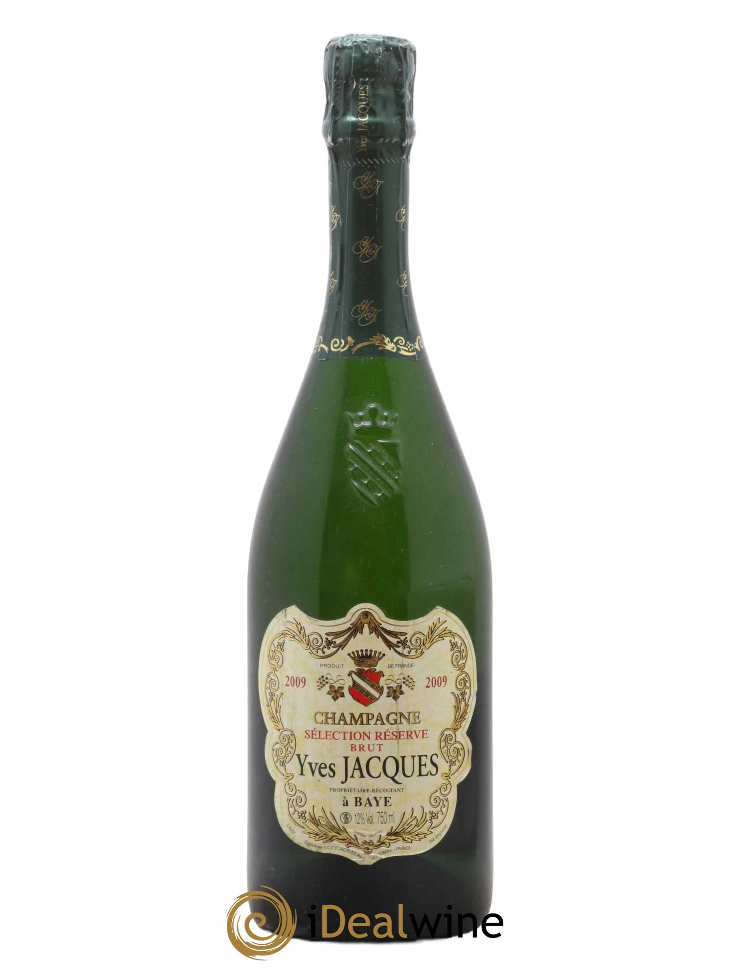 Champagne Yves Jacques (sans prix de réserve) 2009 - Lot de 1 bouteille - 0