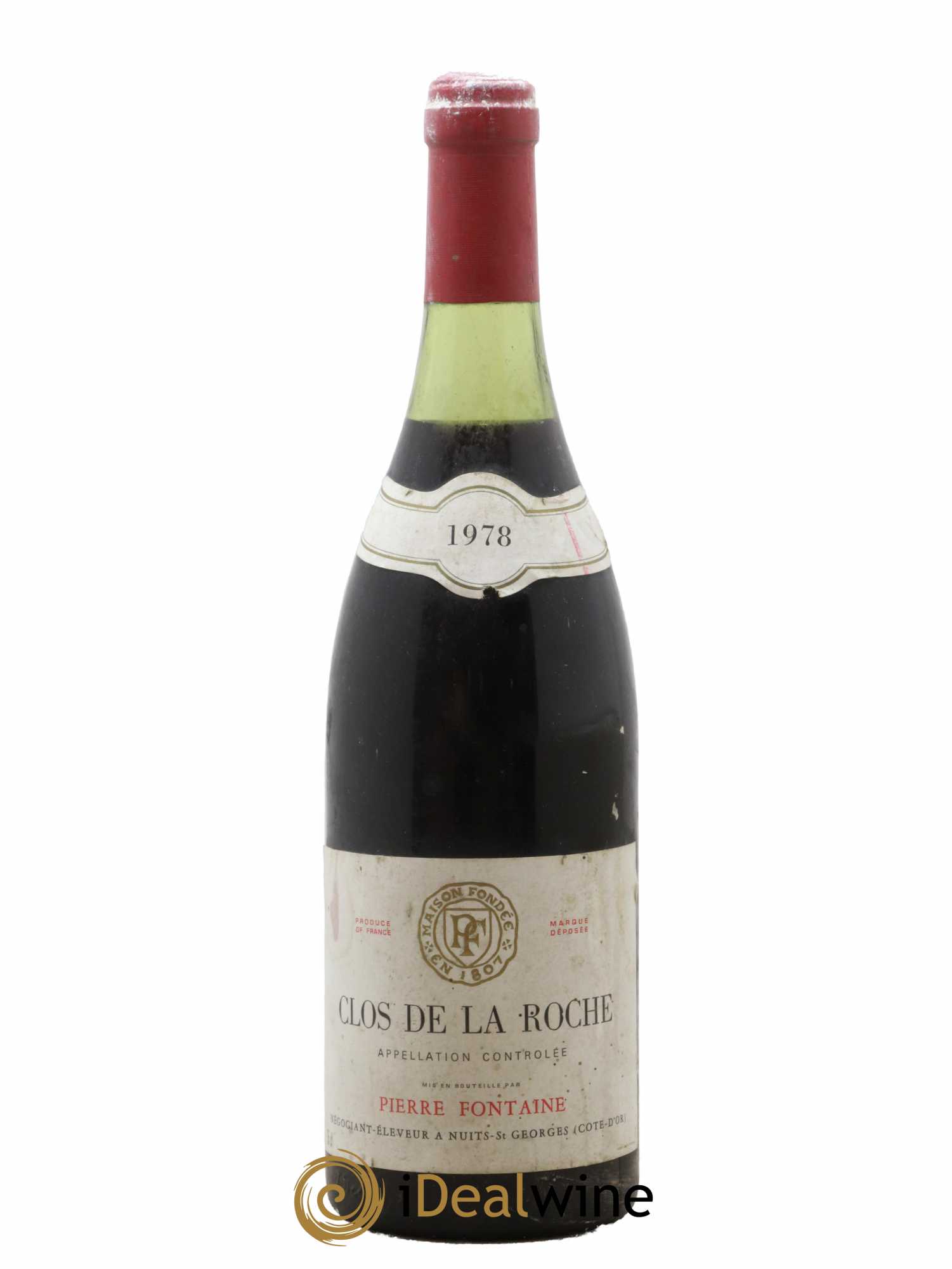 Clos de la Roche Grand Cru Pierre Fontaine 1978 - Lot de 1 bouteille - 0