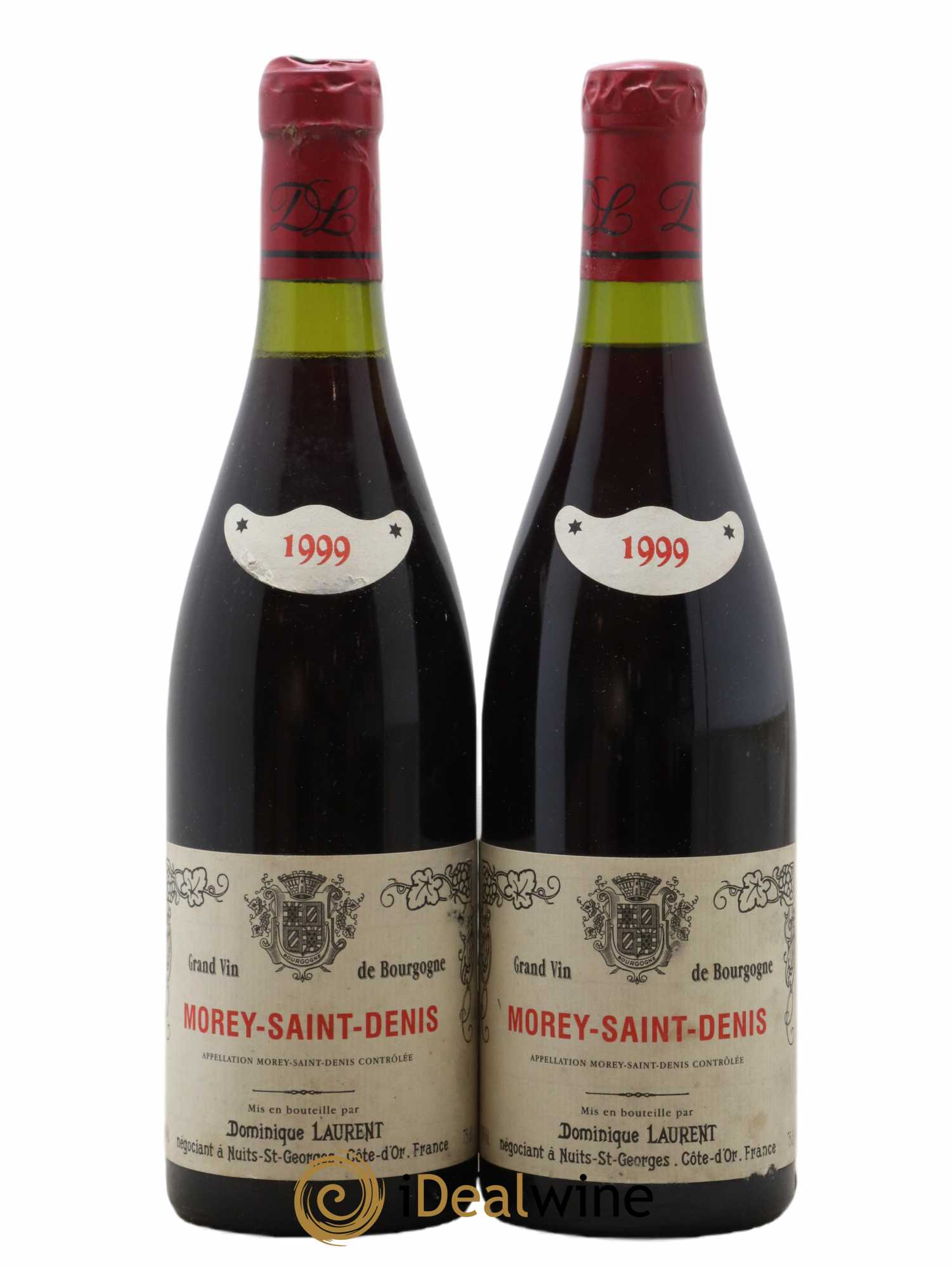 Morey-Saint-Denis Dominique Laurent 1999 - Lot de 2 bouteilles - 0