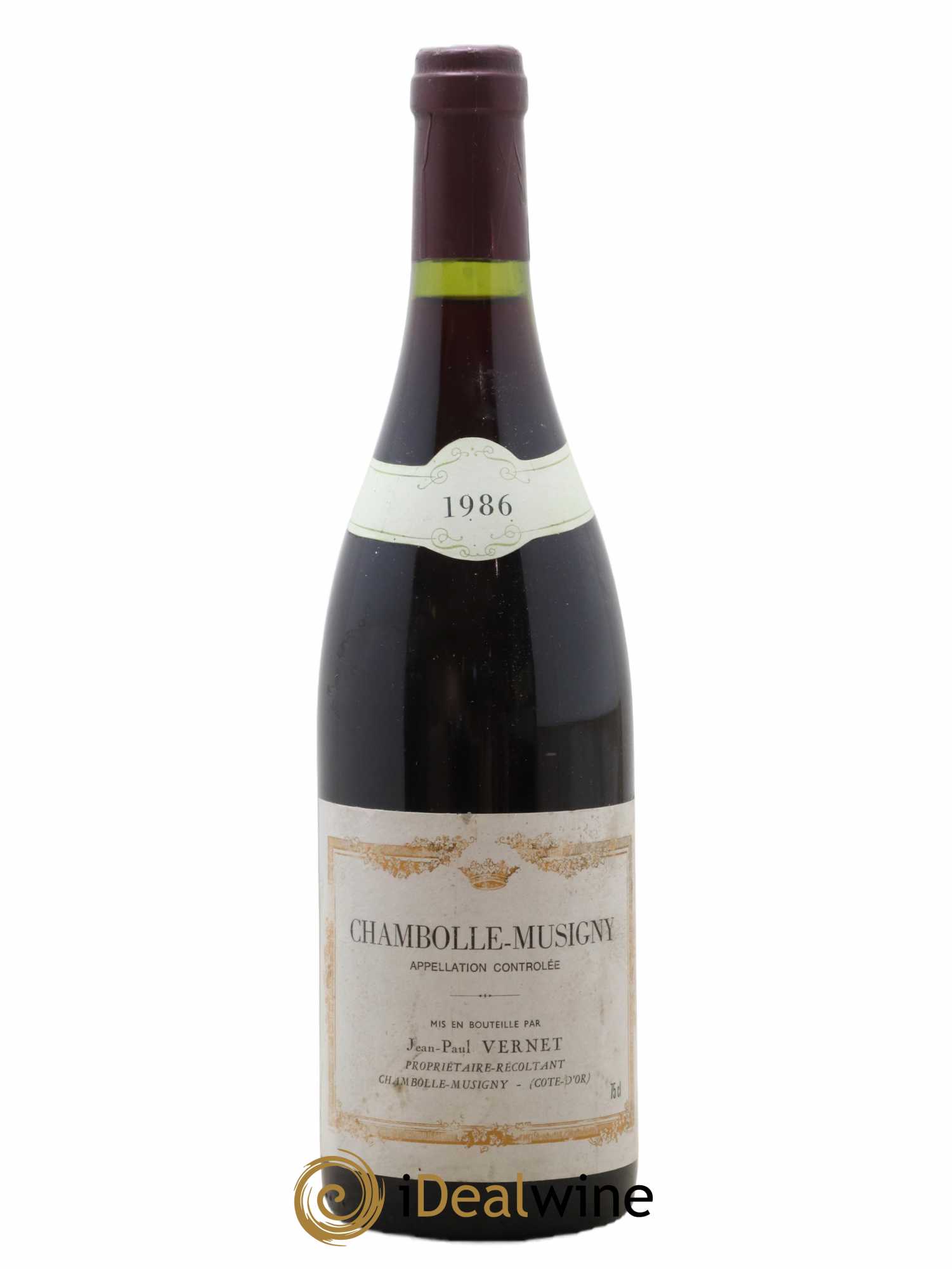 Chambolle-Musigny Jean Pierre Vernet 1986 - Lot de 1 bouteille - 0