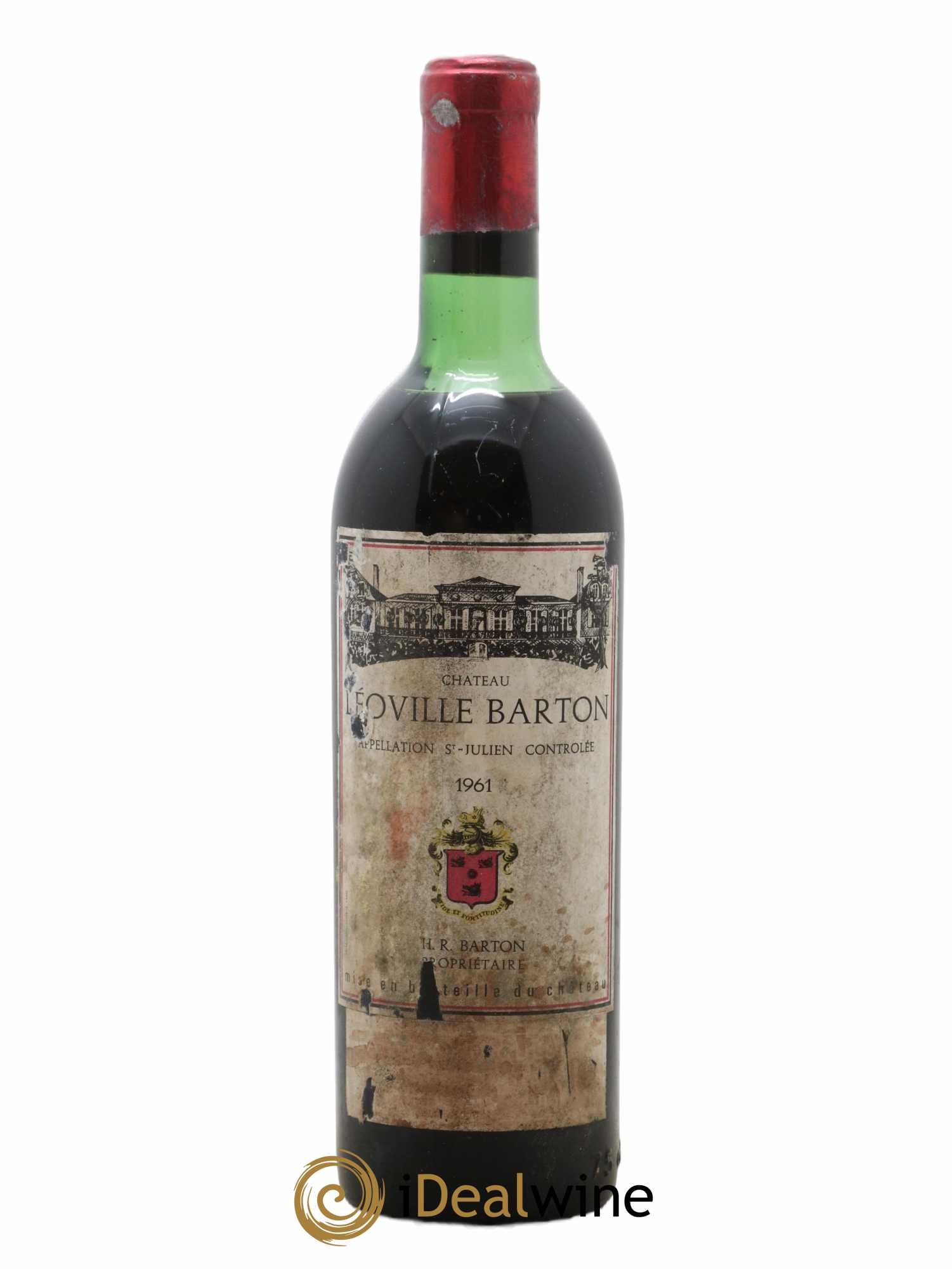 Château Léoville Barton 2ème Grand Cru Classé 1961 - Lot de 1 bouteille - 0