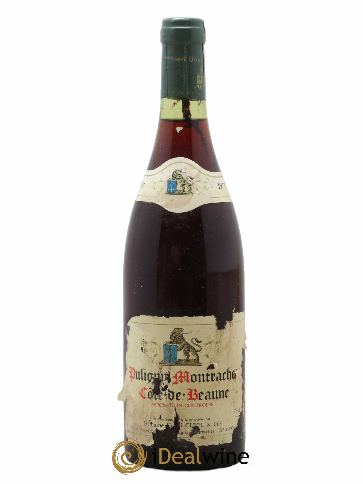 Puligny-Montrachet Domaine Henri Clerc 1977 - Lot de 1 bouteille - 0