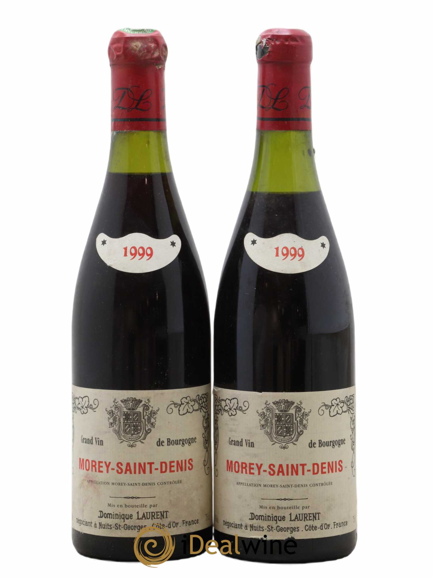 Morey-Saint-Denis Dominique Laurent 1999 - Lot de 2 bouteilles - 0