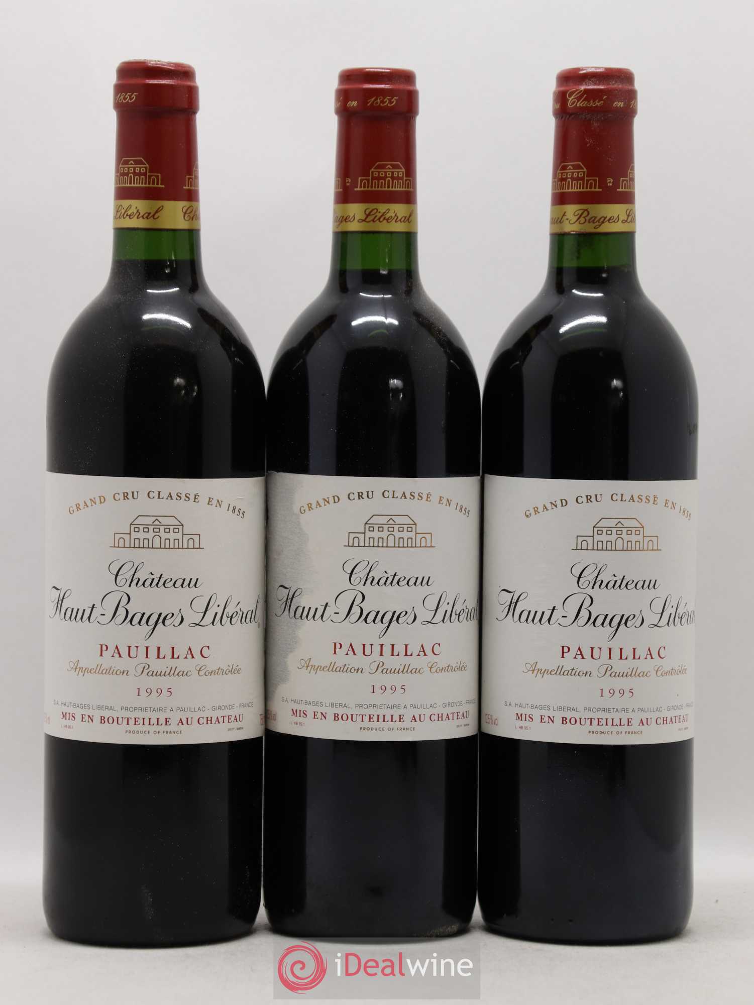 Château Haut Bages Libéral 5ème Grand Cru Classé 1995 - Lot de 6 bouteilles - 2