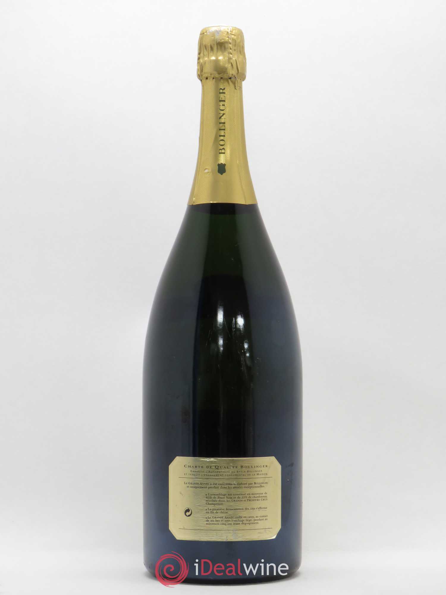 La Grande Année Brut Bollinger 1989 - Lot de 1 magnum - 1