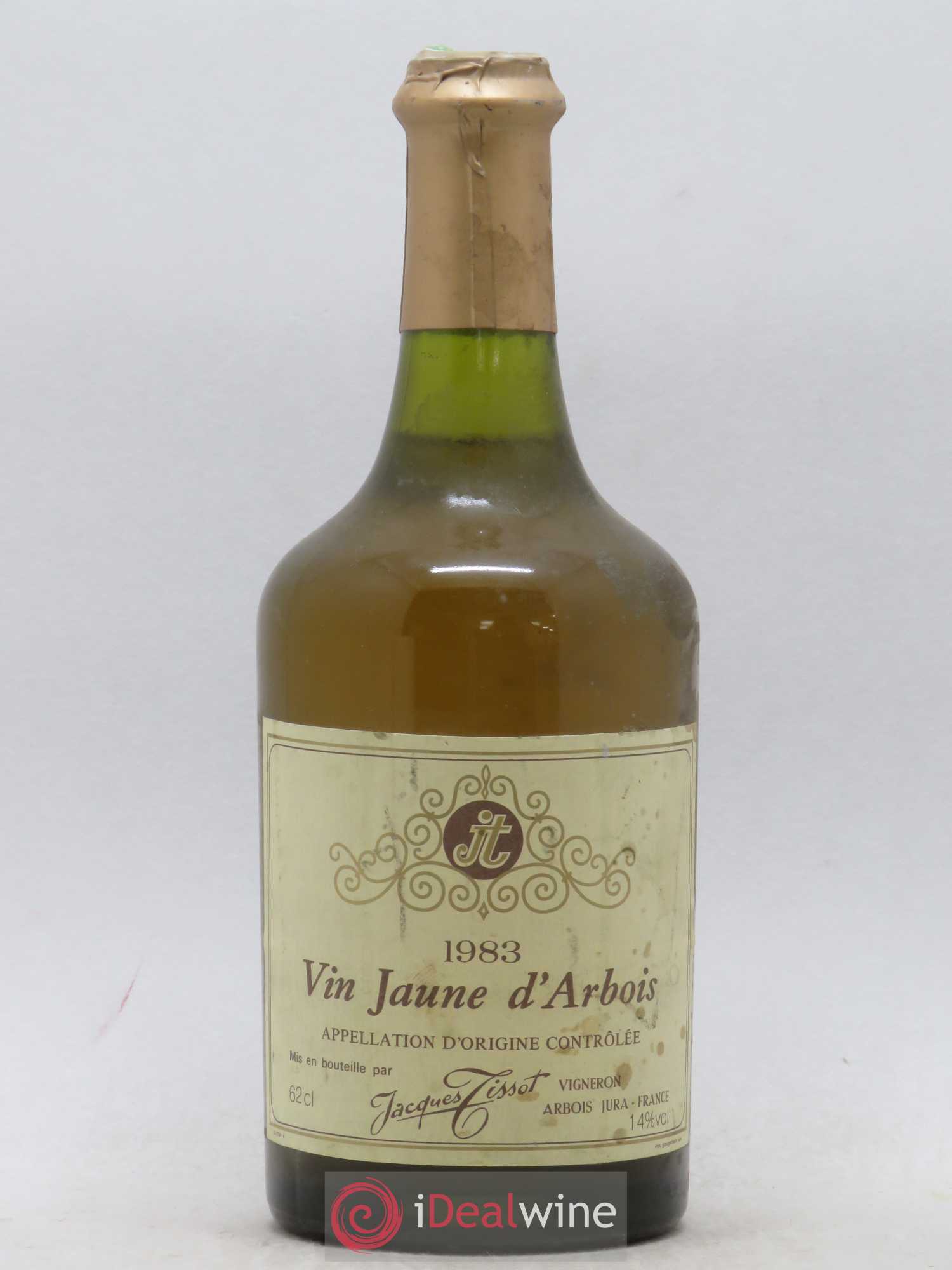 Arbois Vin Jaune Jacques Tissot 1983 - Lot de 1 bouteille - 0