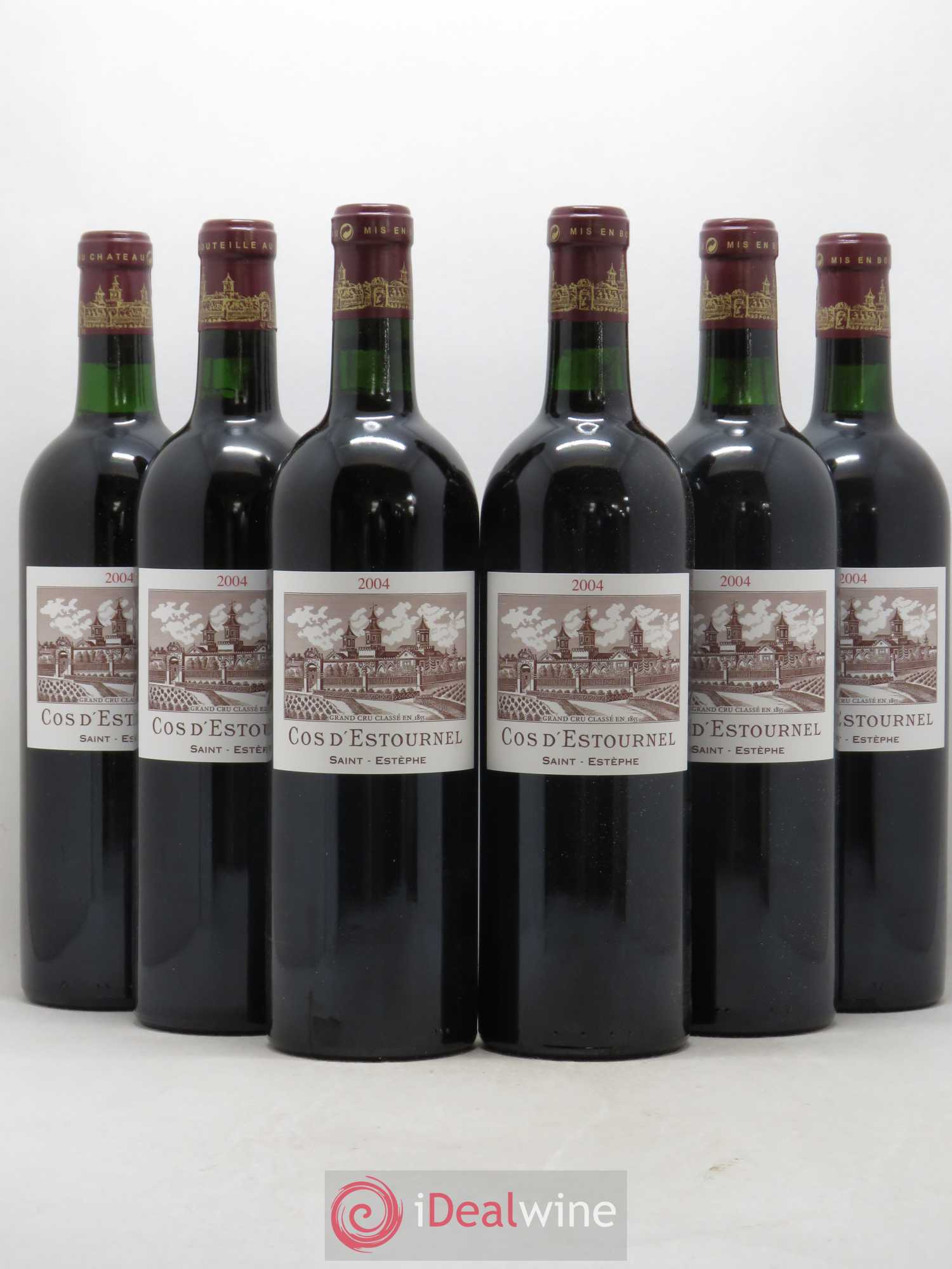 Cos d'Estournel 2ème Grand Cru Classé 2004 - Lot de 6 bouteilles - 0