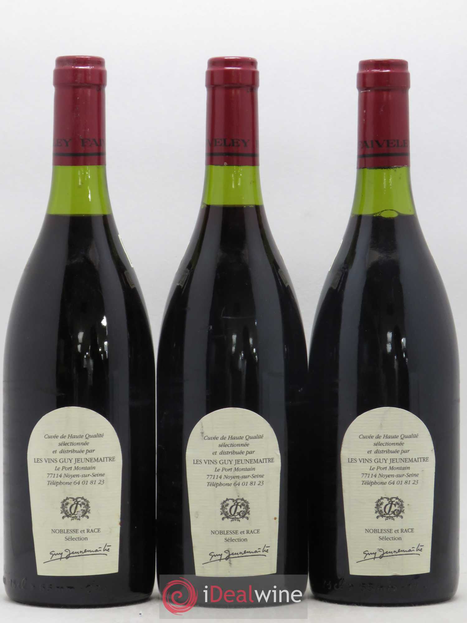 Chambertin Clos de Bèze Grand Cru Faiveley 1993 - Lot de 3 bouteilles - 1