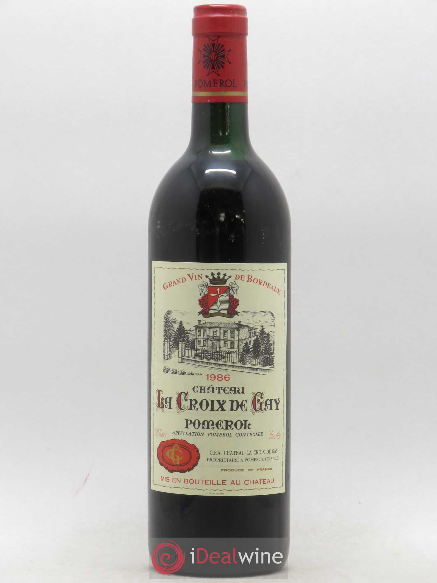 Château la Croix de Gay (sans prix de réserve) 1986 - Lot de 1 bouteille - 0
