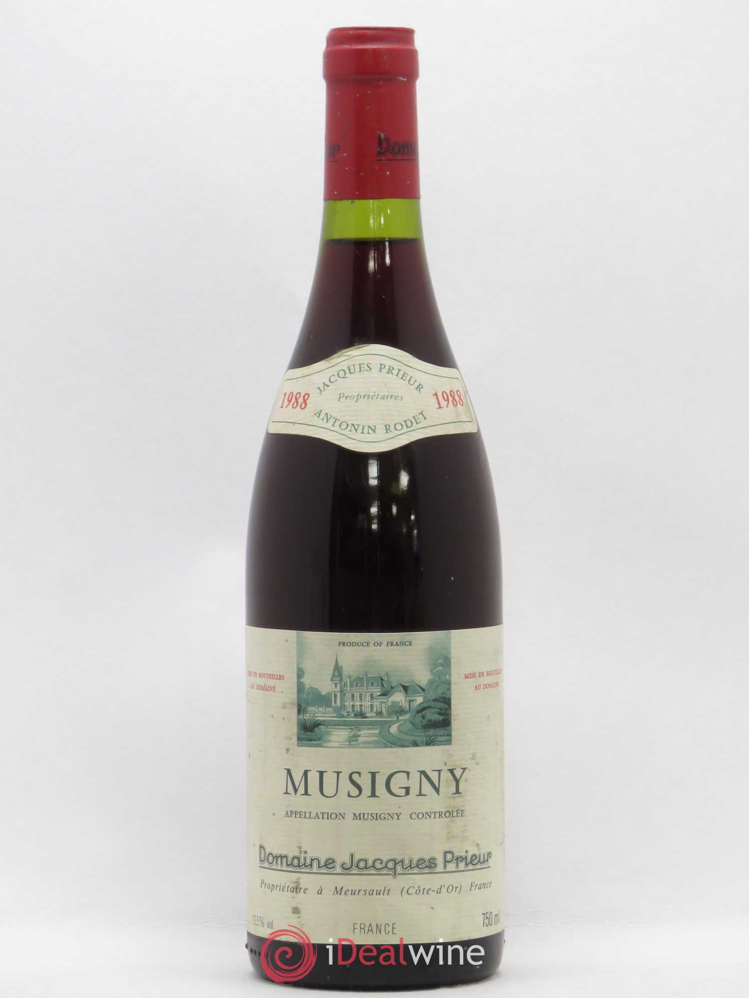Musigny Grand Cru Jacques Prieur (Domaine) 1988 - Lot de 1 bouteille - 0