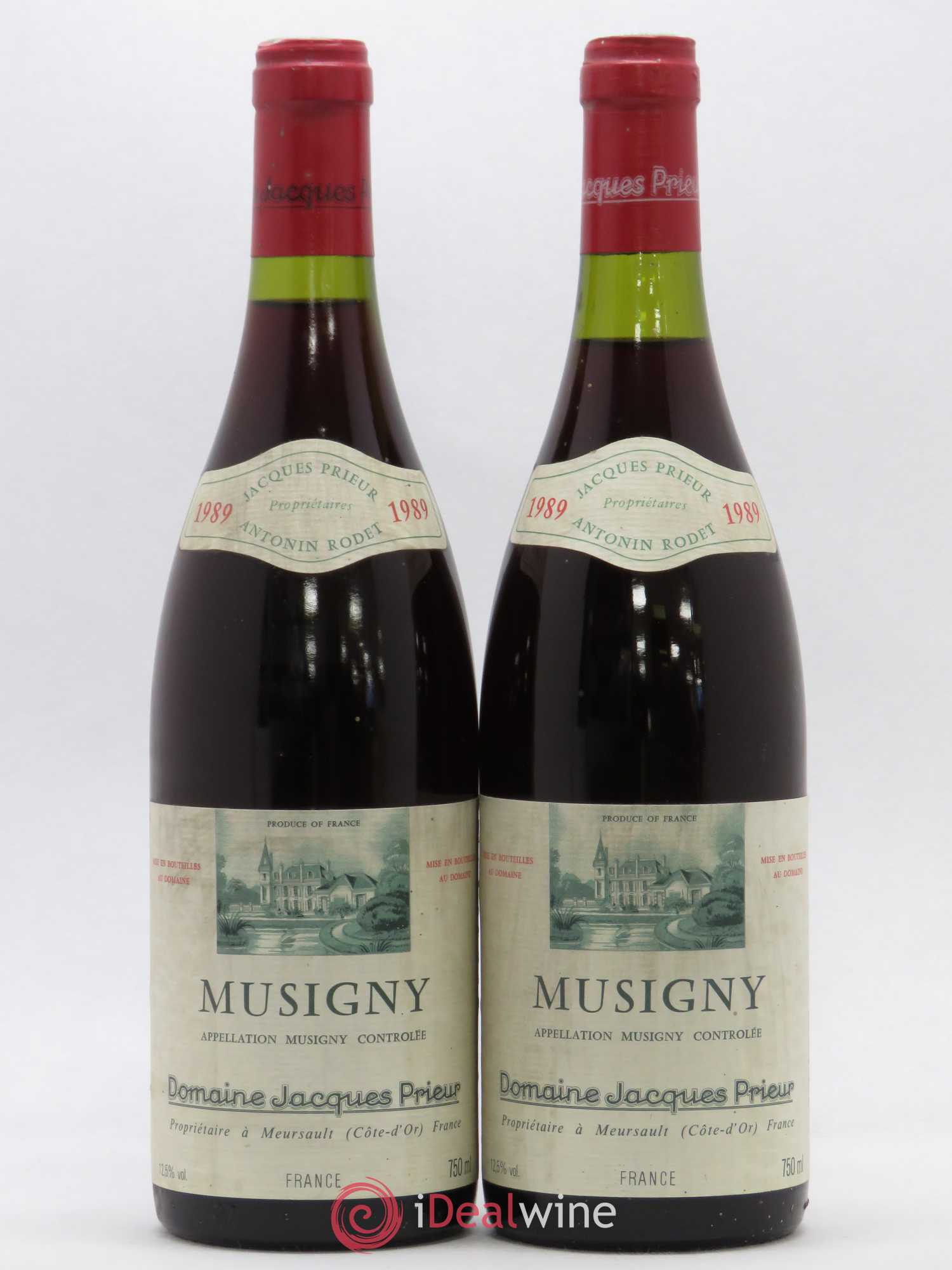 Musigny Grand Cru Jacques Prieur (Domaine) 1989 - Lot de 2 bouteilles - 0